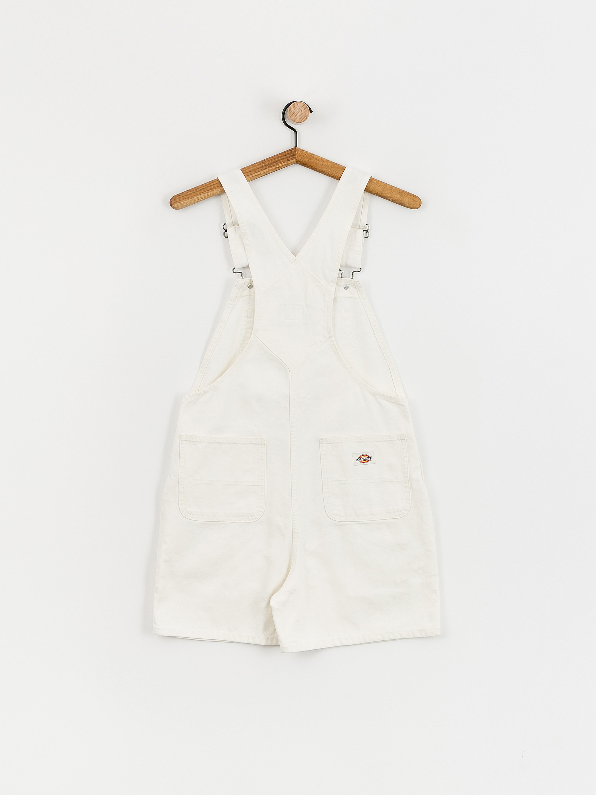 Szorty Dickies Duck Canvas Bib Wmn (stone washed cloud)