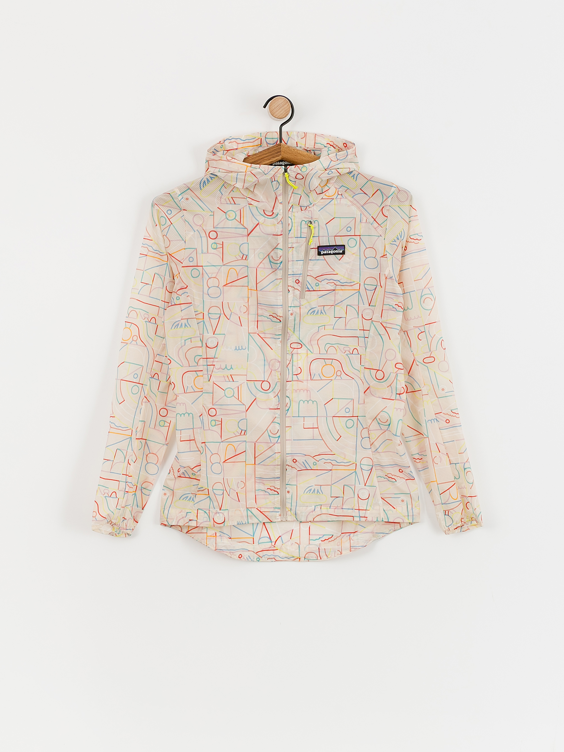 Kurtka Patagonia Houdini Wmn (lose yourself outline pumice)