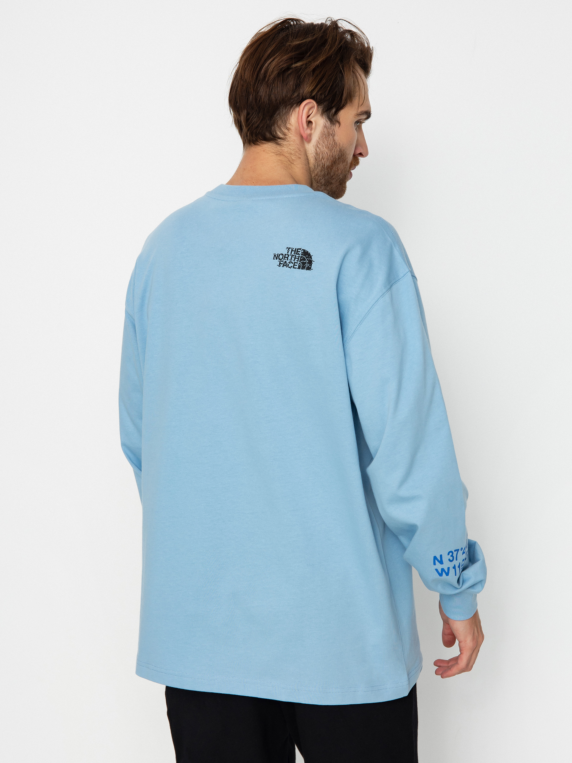 Longsleeve The North Face Nse Graphic (steel blue)