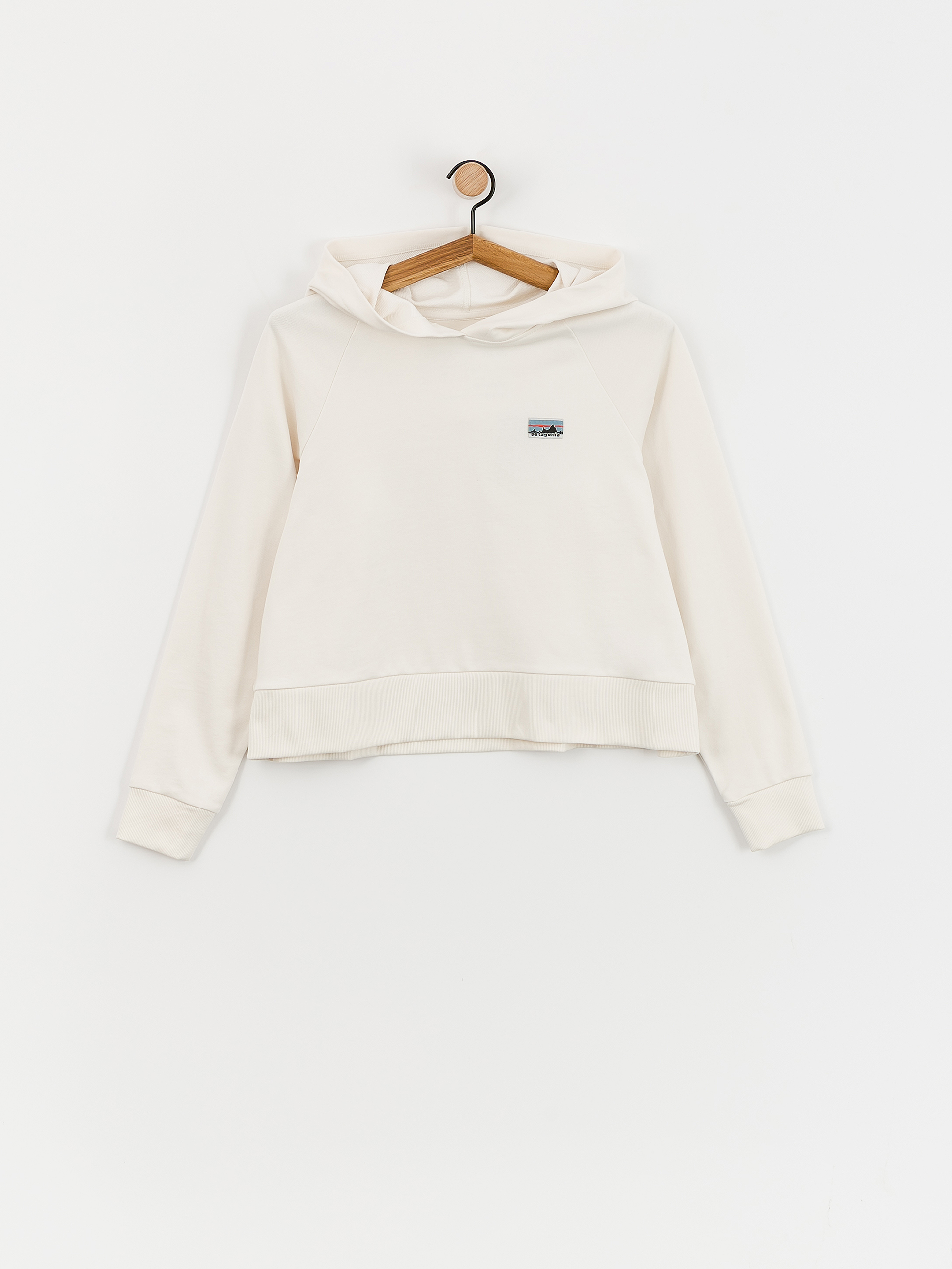 Bluza z kapturem Patagonia Regenerative Organic Certified Cotton Essential HD Wmn (wool white)