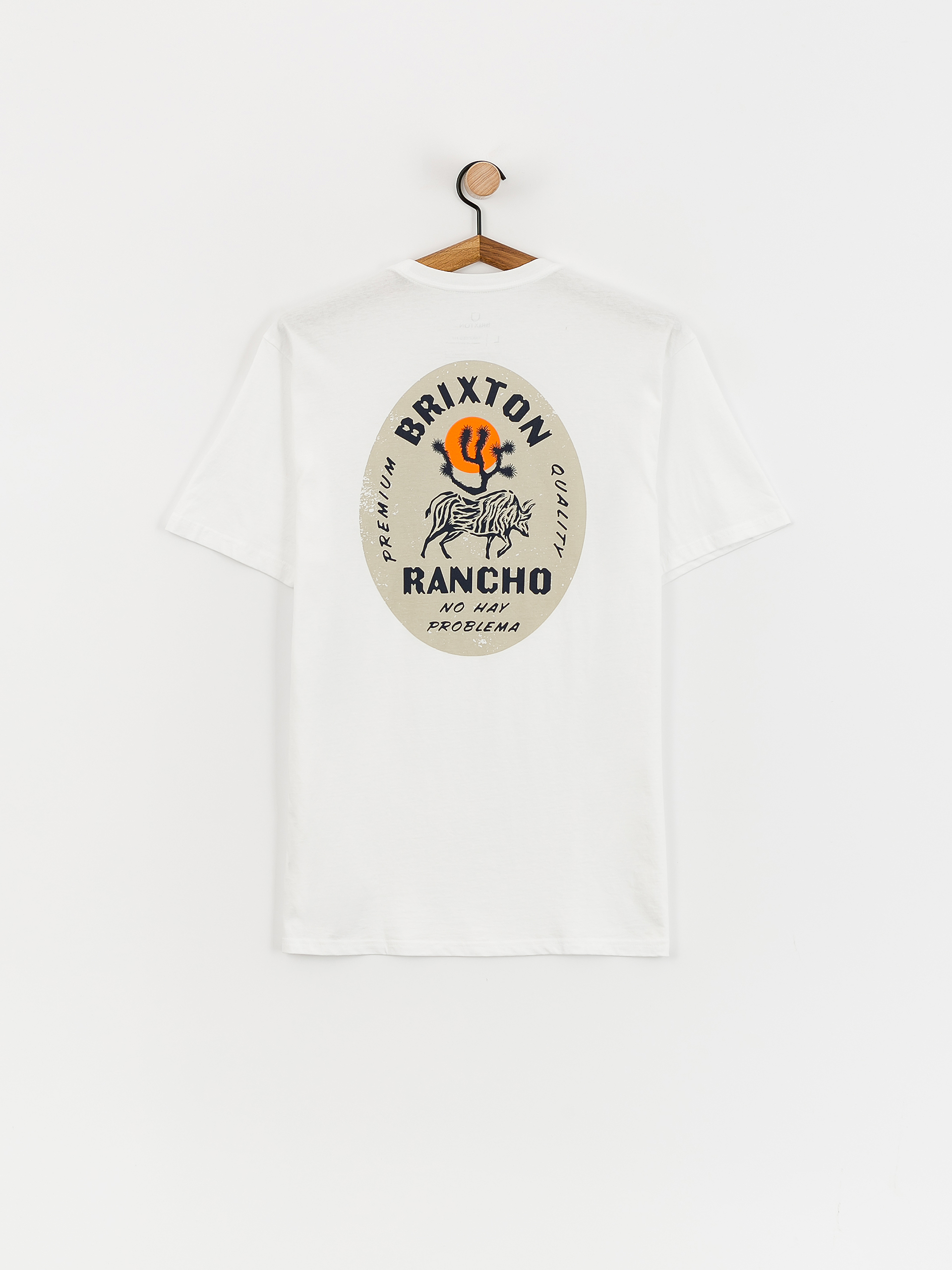 T-shirt Brixton Rancho Tlrt (white)