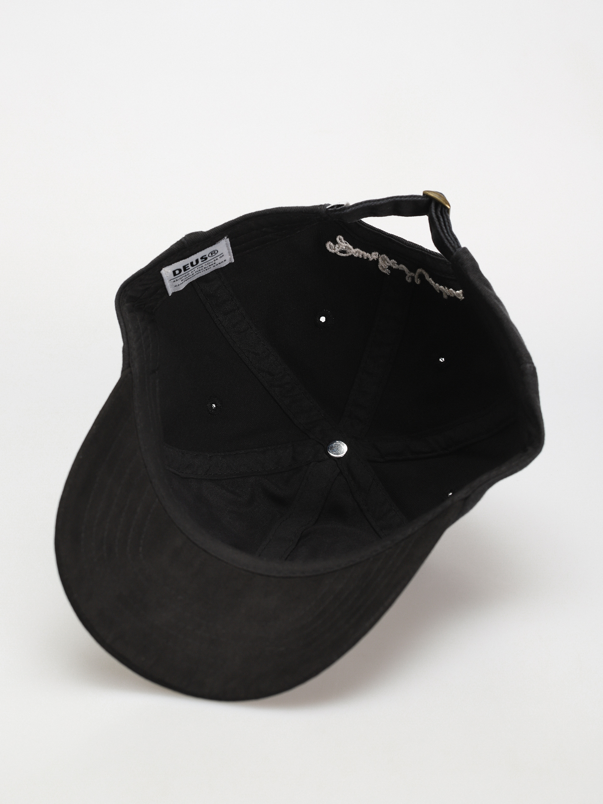 Czapka z daszkiem Deus Ex Machina Metro Dad Cap (black)
