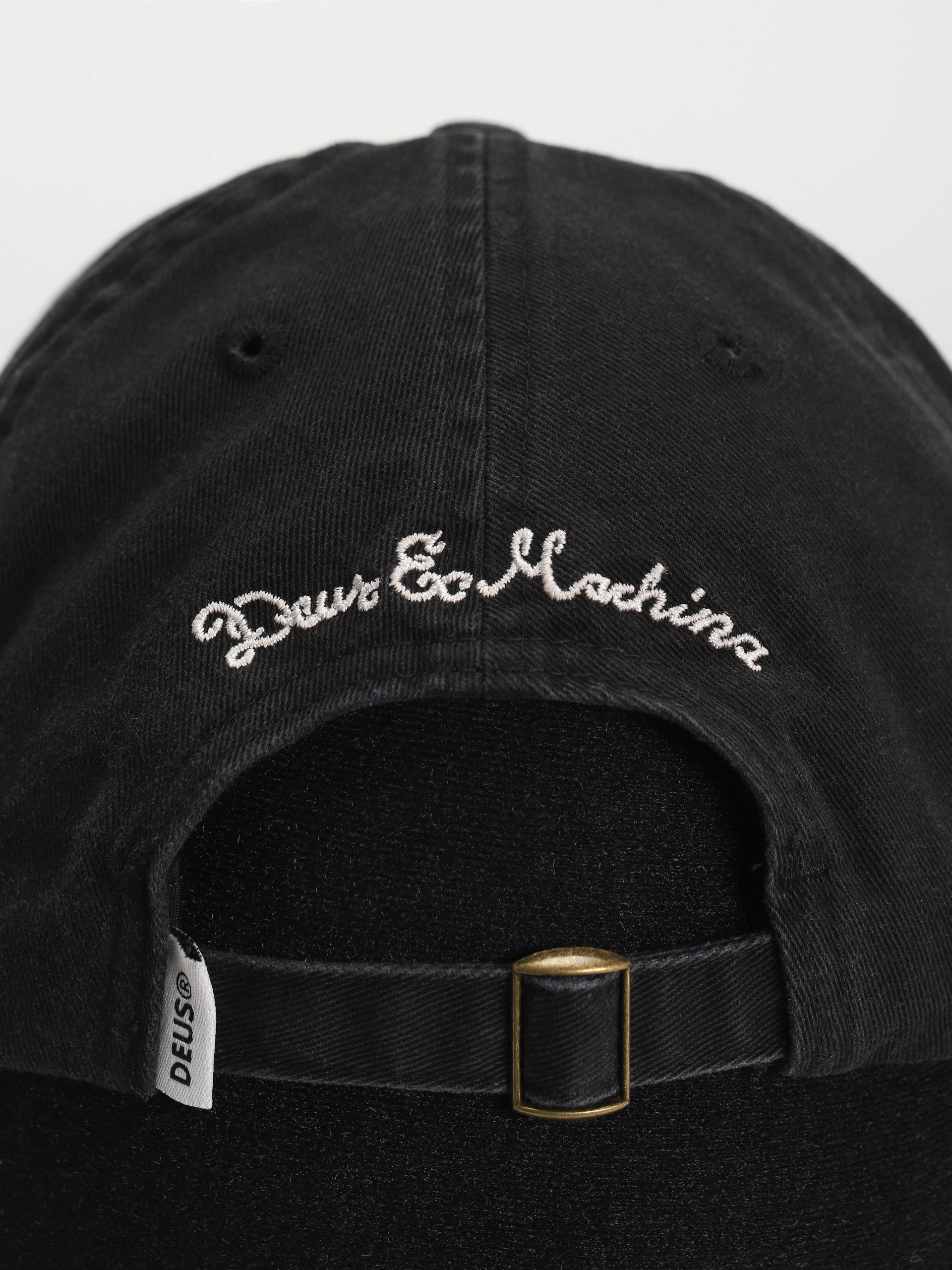 Czapka z daszkiem Deus Ex Machina Metro Dad Cap (black)
