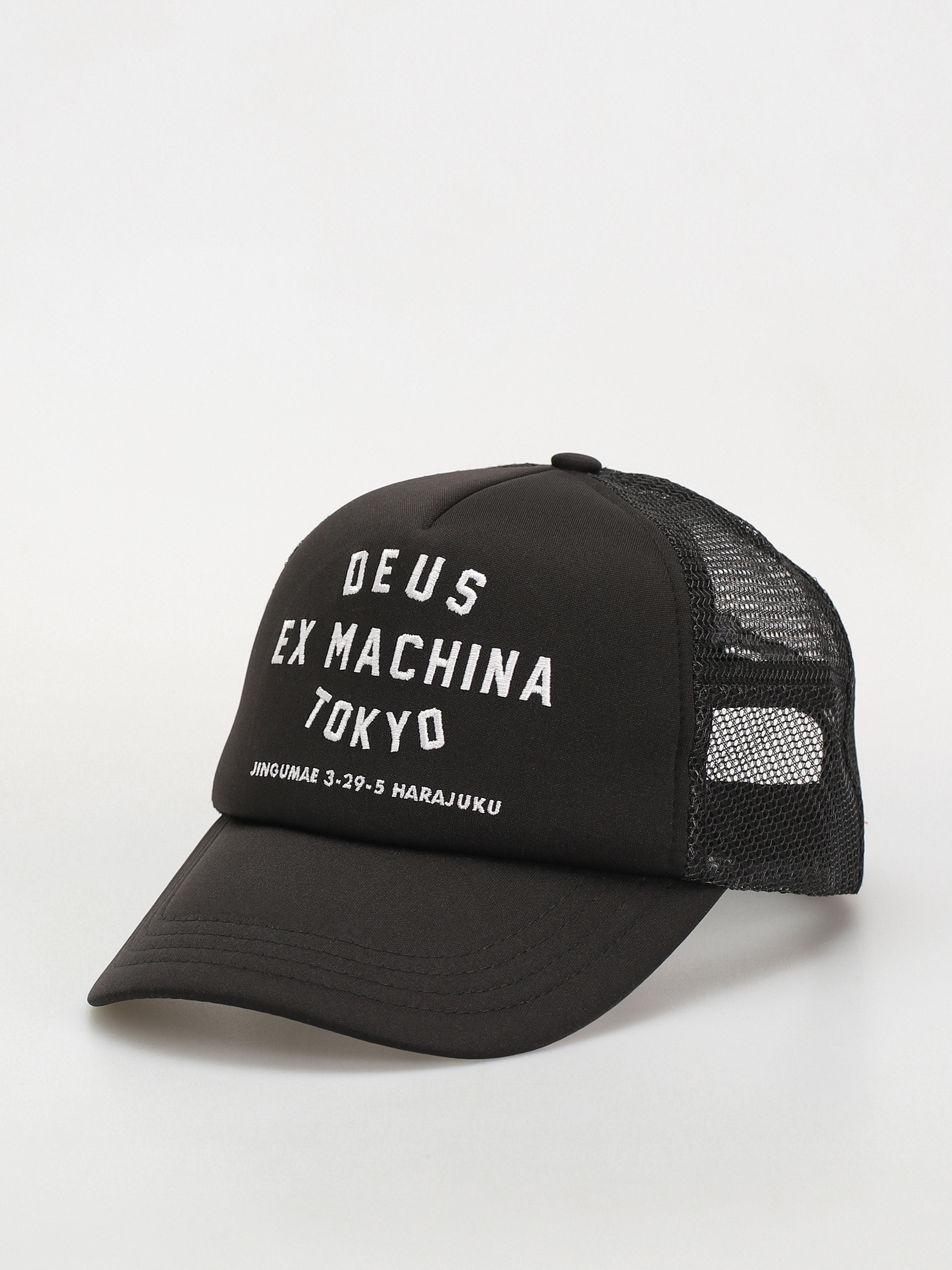 Czapka z daszkiem Deus Ex Machina Tokyo Address (black)