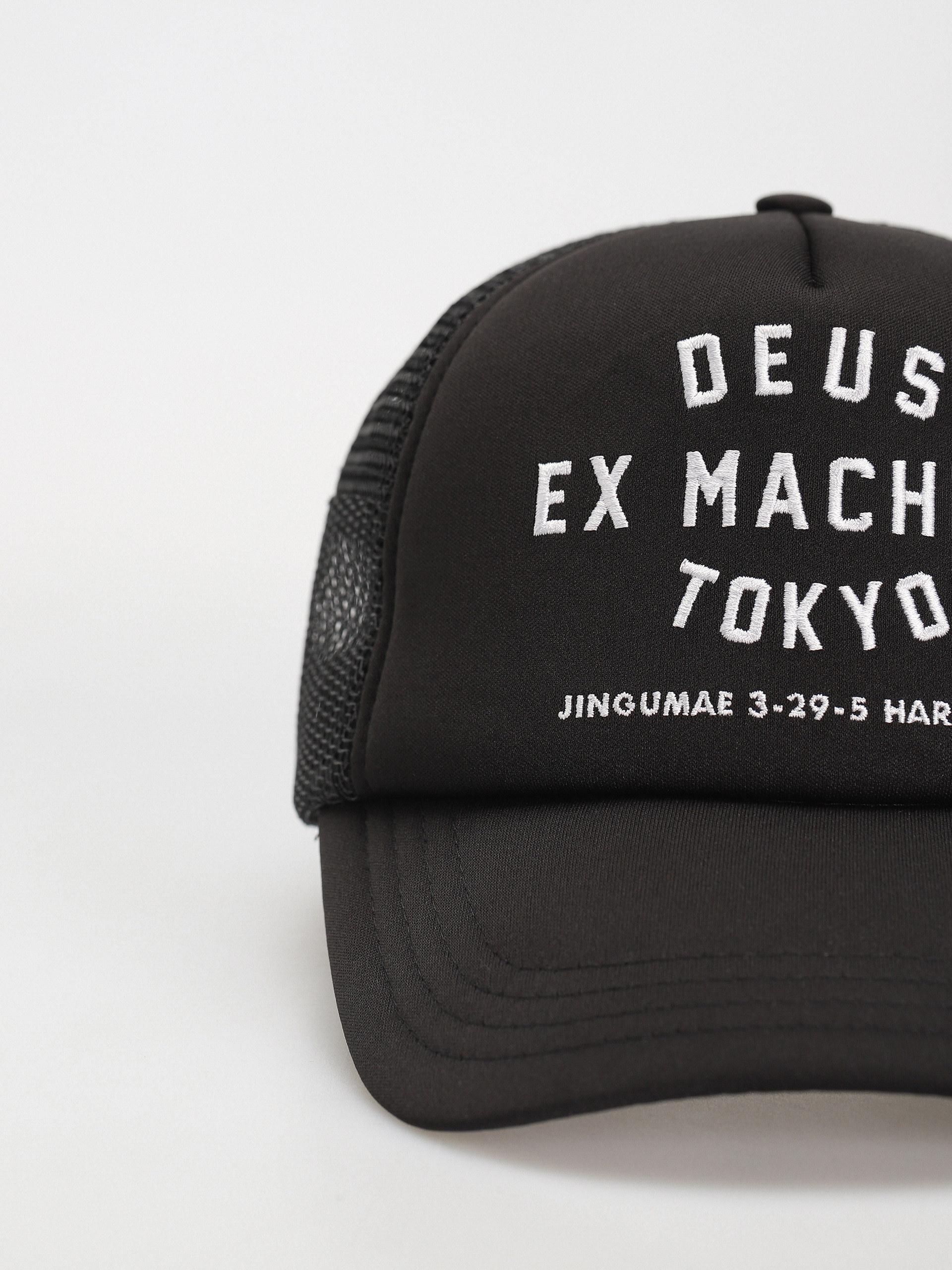 Czapka z daszkiem Deus Ex Machina Tokyo Address (black)