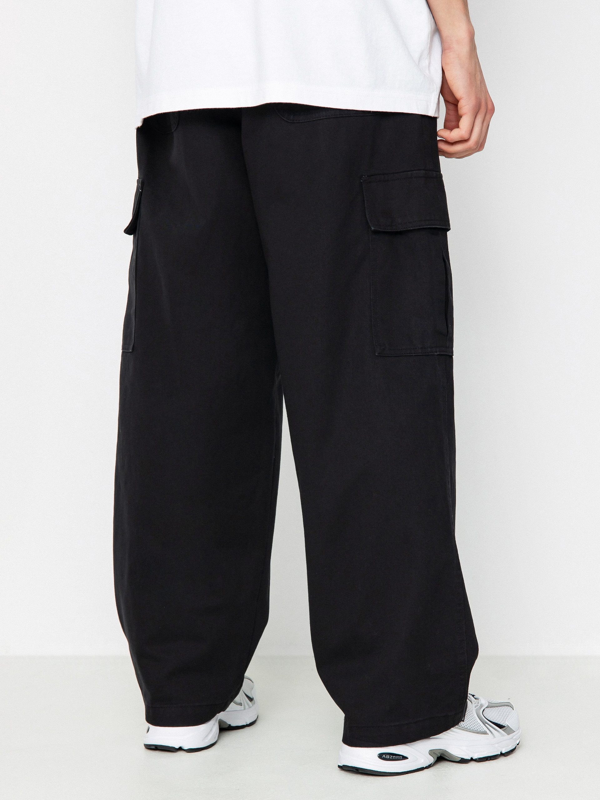 Spodnie OBEY Bigwig Baggy Twill Cargo (black)