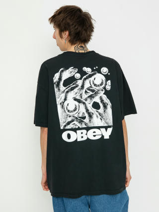 T-shirt OBEY Eyes In My Head (pigment vintage black)