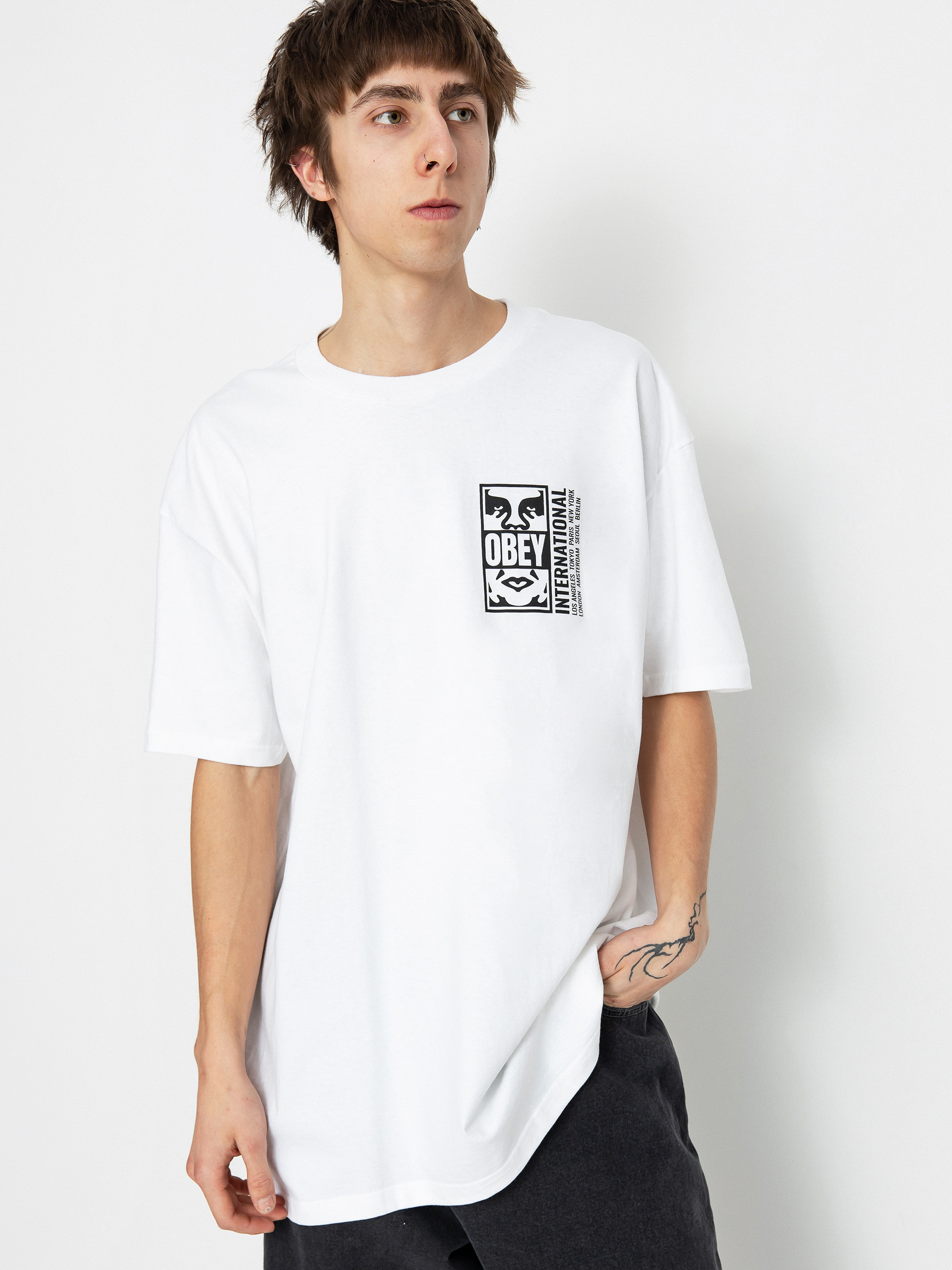 T-shirt OBEY Icon Split (white)
