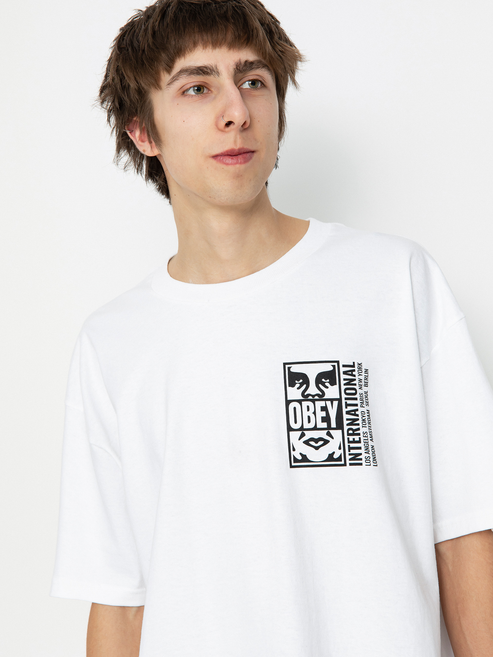 T-shirt OBEY Icon Split (white)