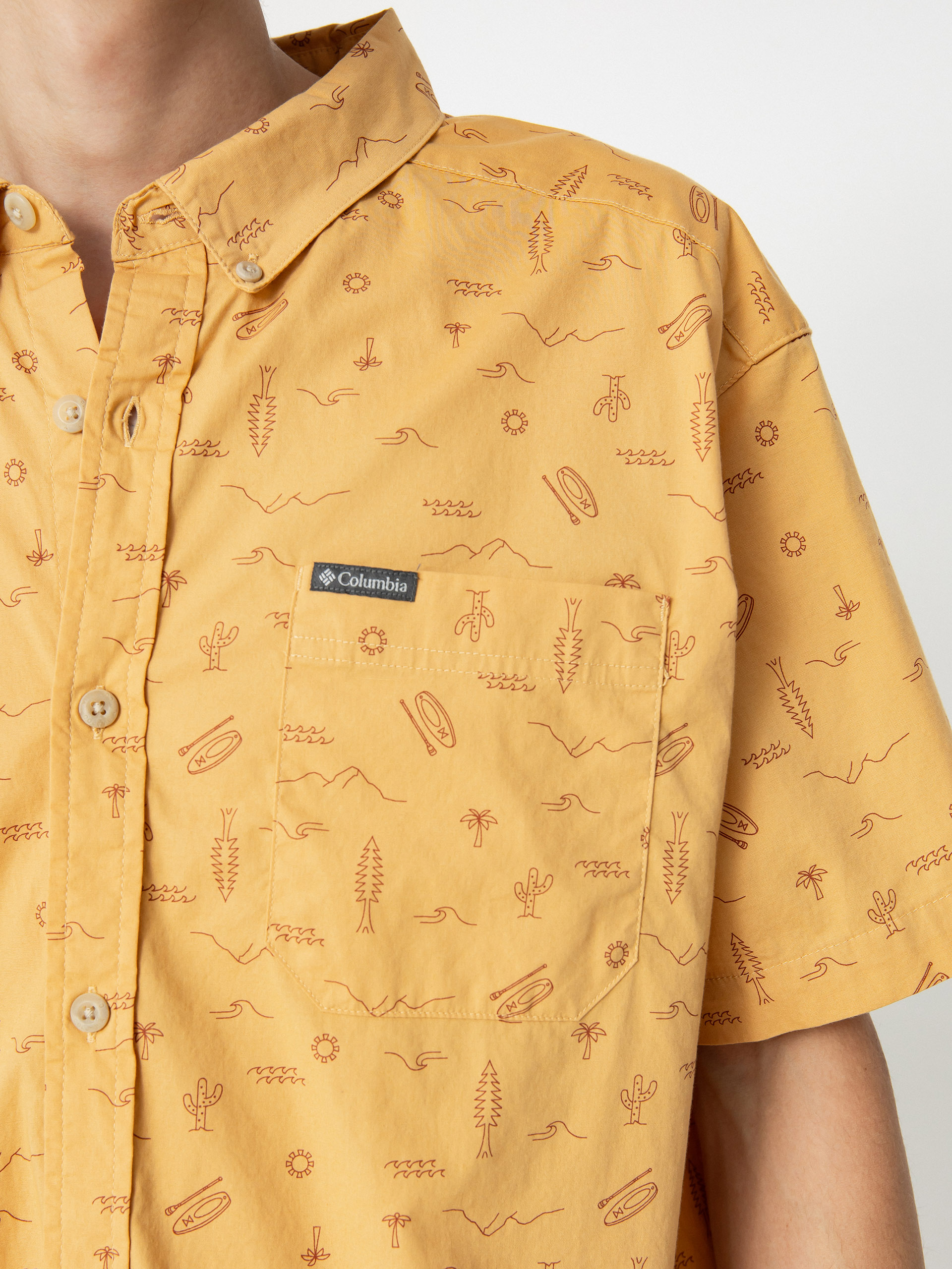 Koszula Columbia Rapid Rivers Printed (light camel explorer)