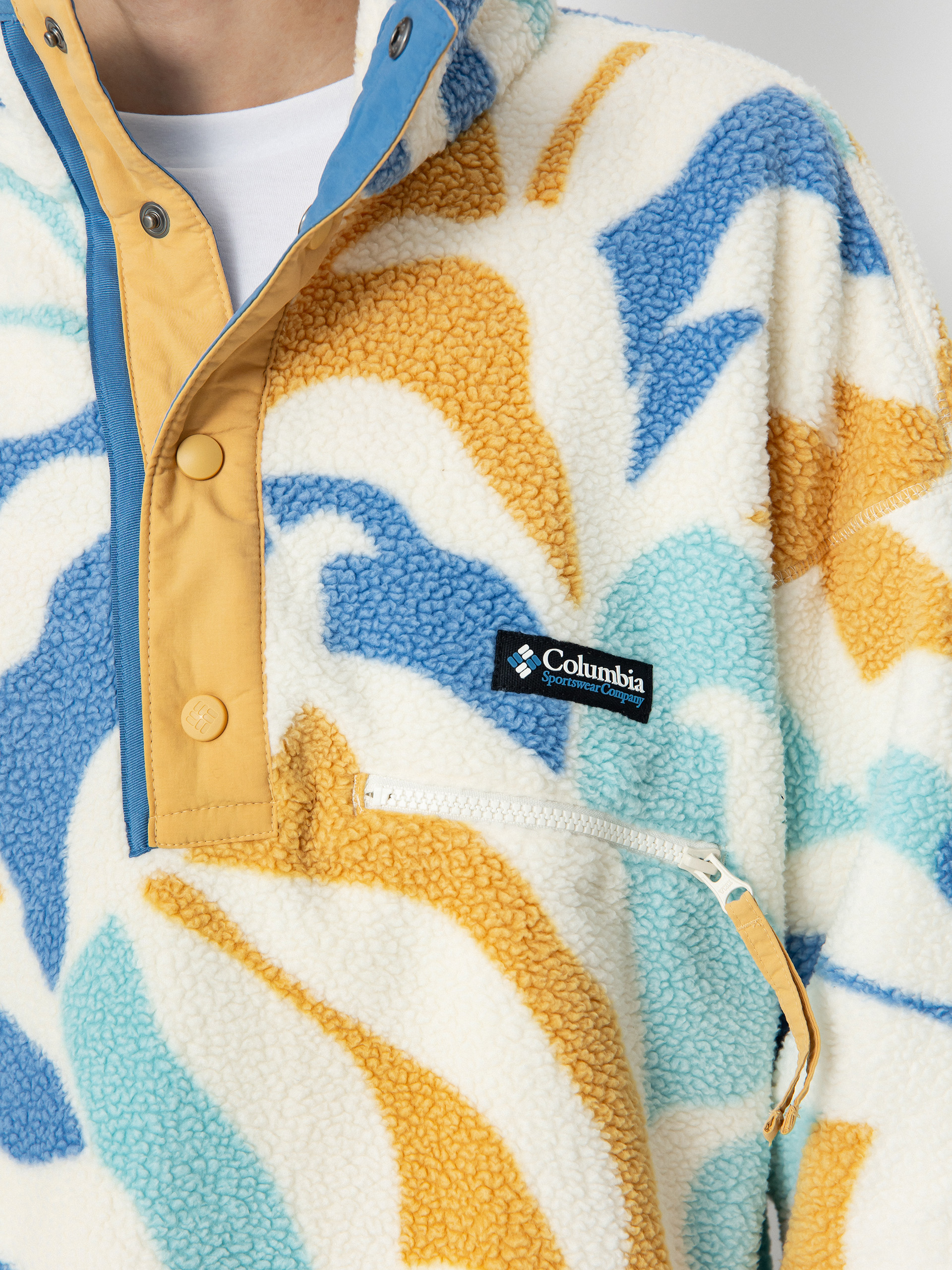 Męski Polar Columbia Helvetia (chalk floristic)