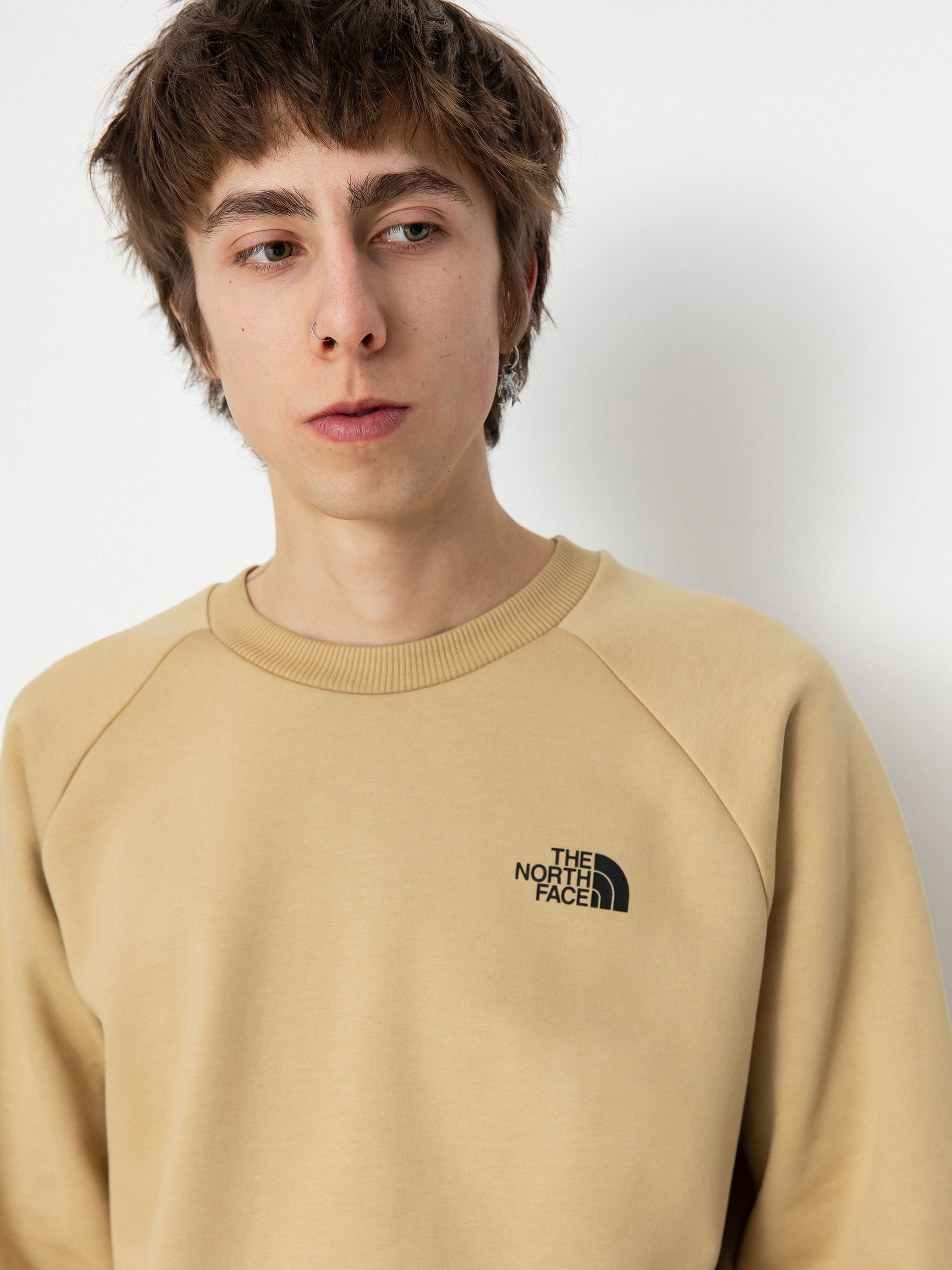 Bluza The North Face Raglan Redbox (khaki stone/tnf black)