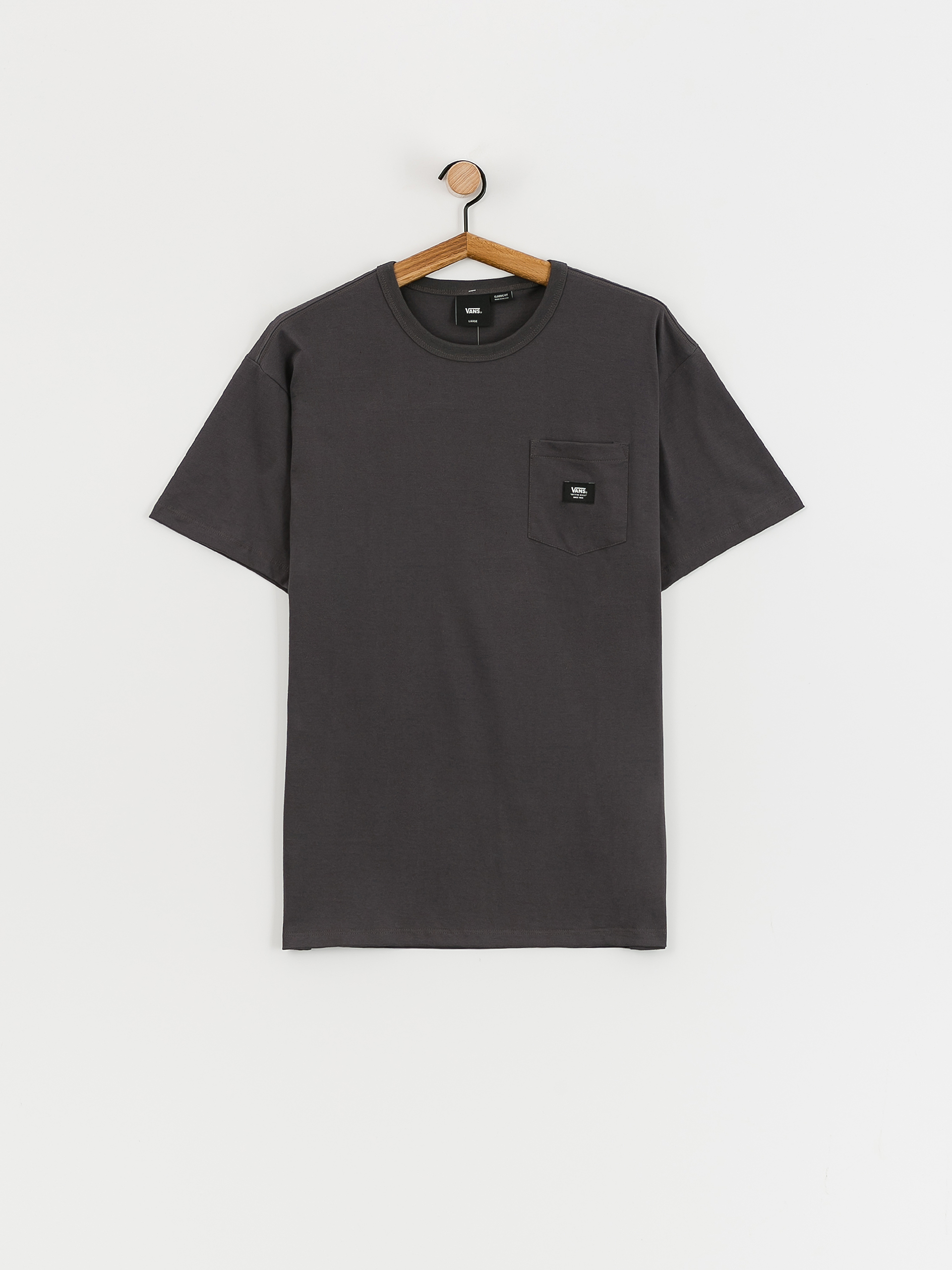 T-shirt Vans Off The Wall II Pocket (asphalt)