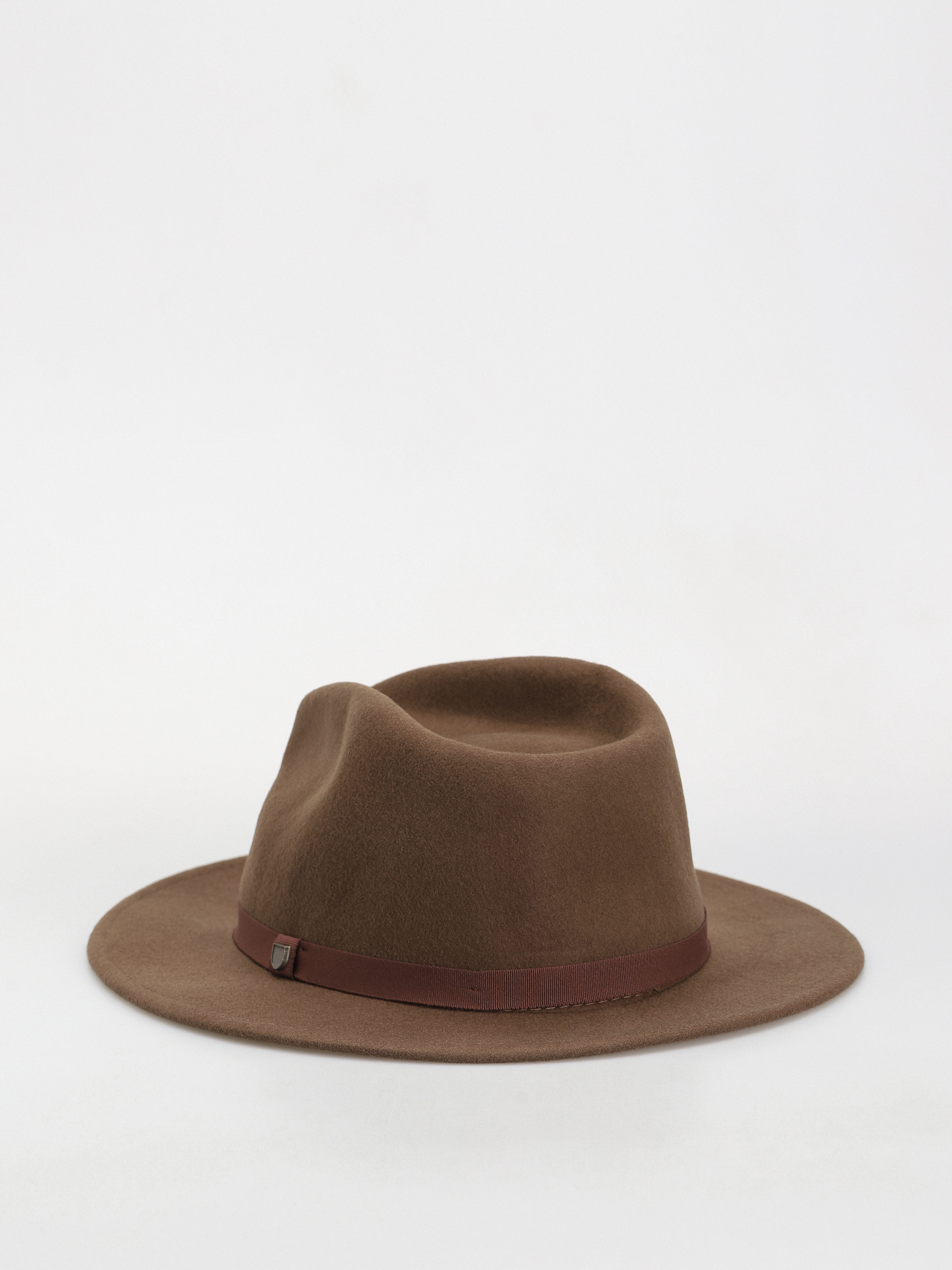 Kapelusz Brixton Messer Packable Fedora (dark earth)