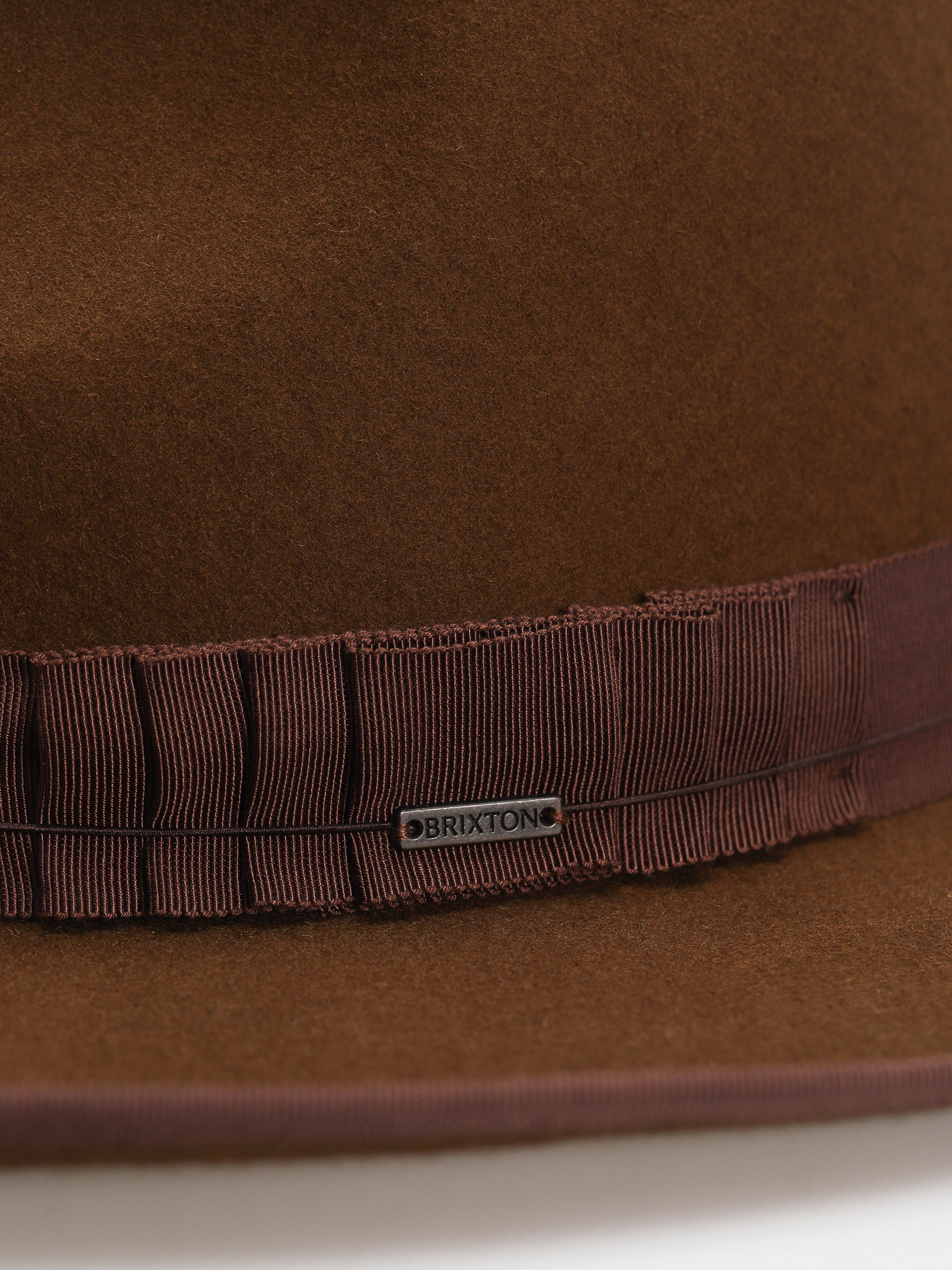 Kapelusz Brixton Reno Fedora (coffee/coffee)