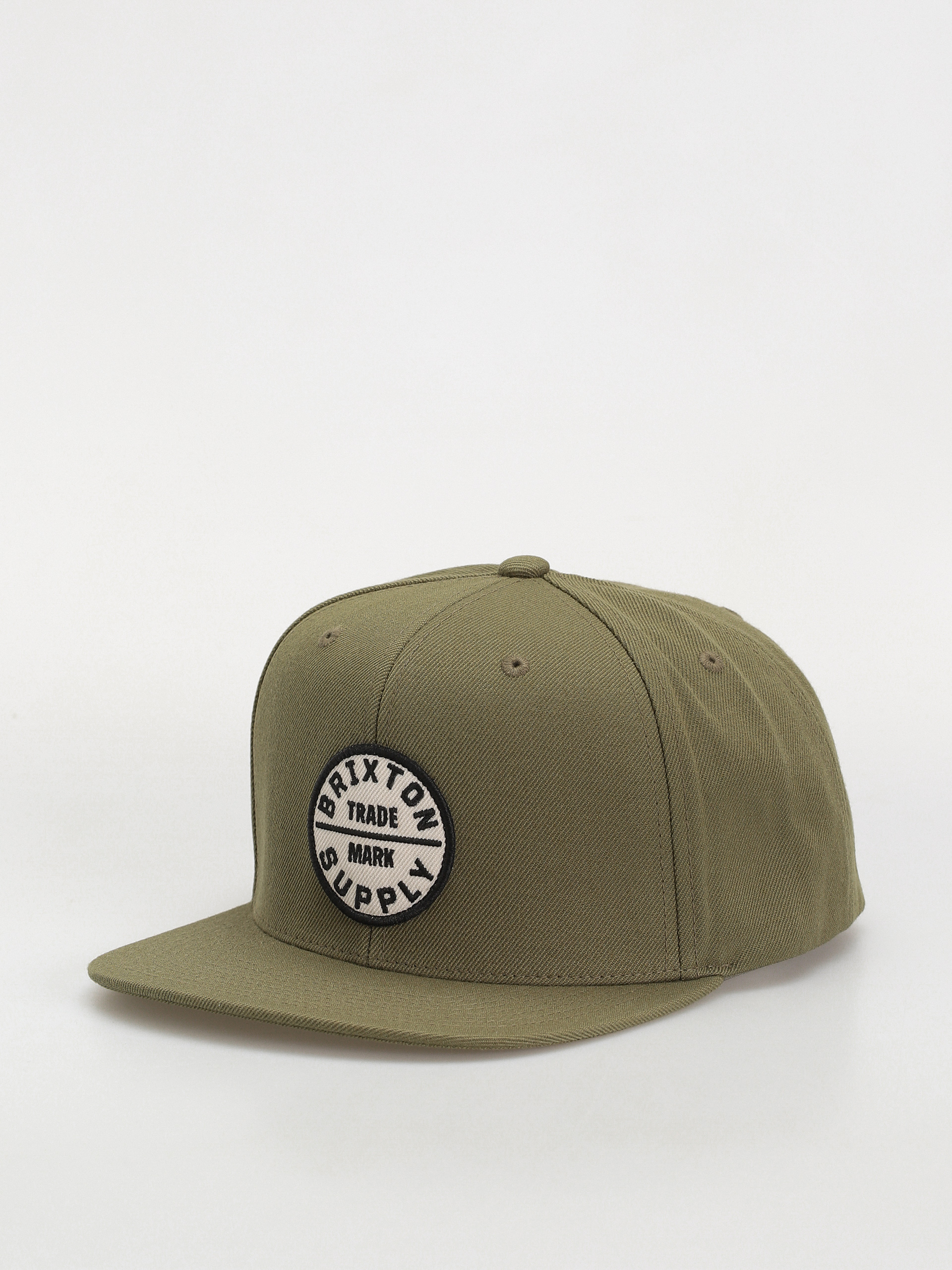 Czapka z daszkiem Brixton Oath III Snapback (olive surplus/whitecap)