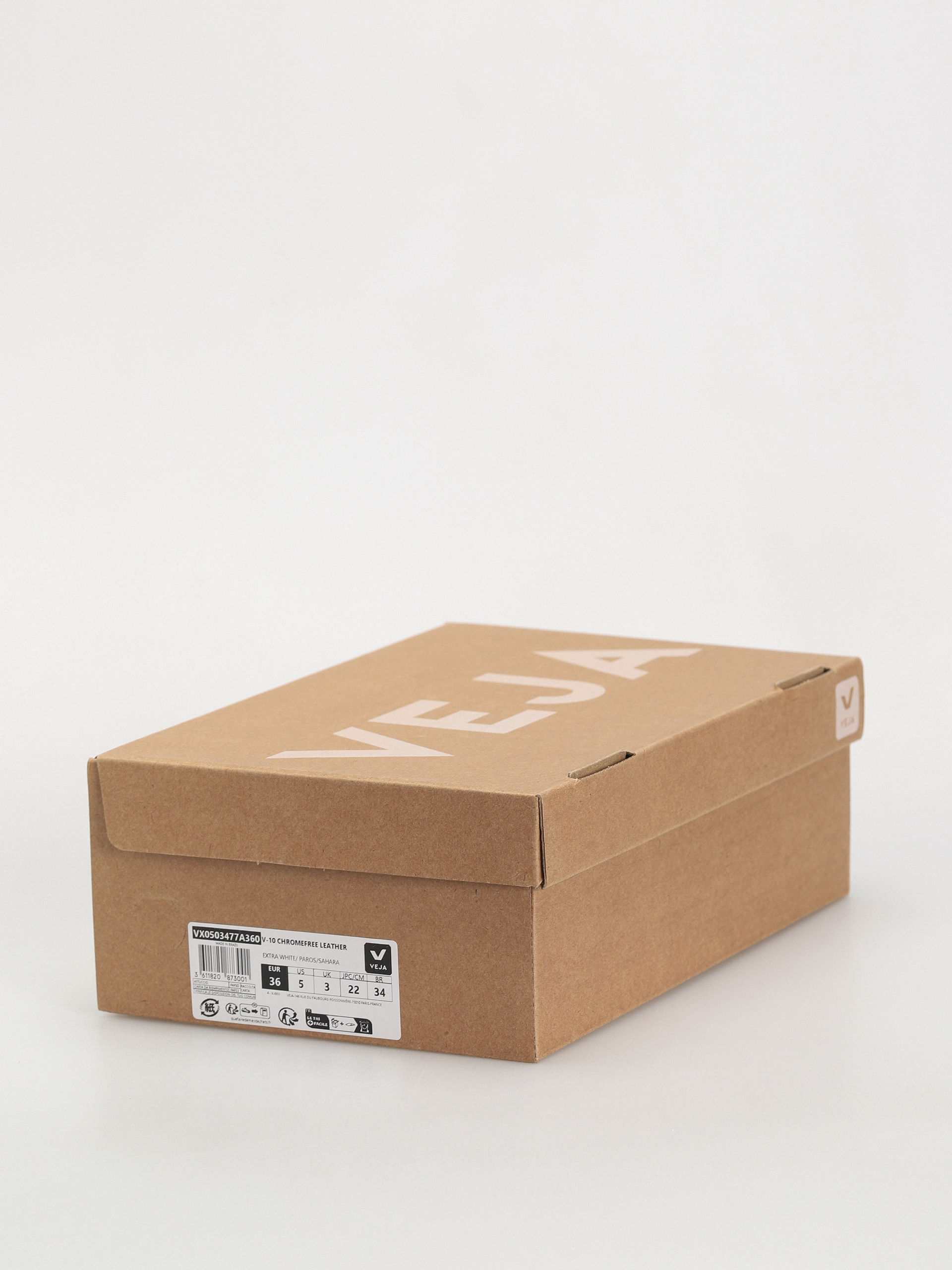 Buty Veja V-10 Wmn (extra white paros sahara)