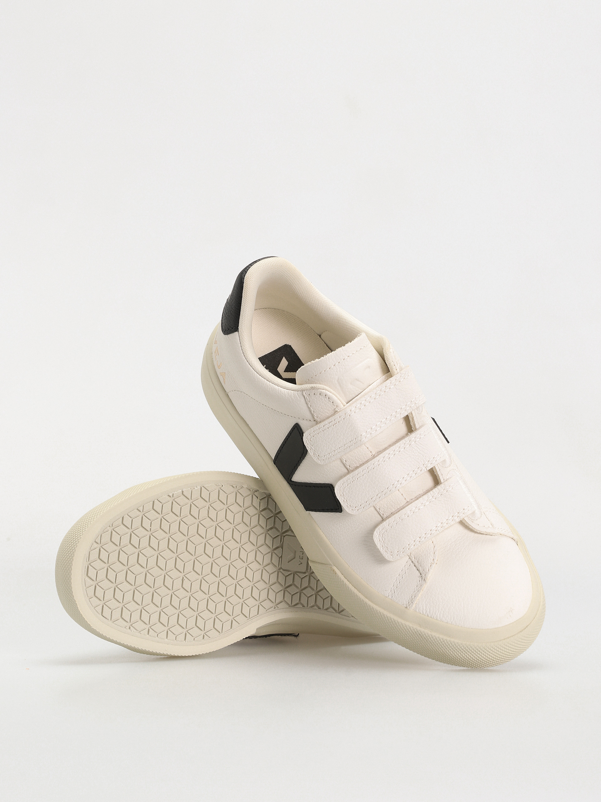 Buty Veja Recife Logo Wmn (extra white black)