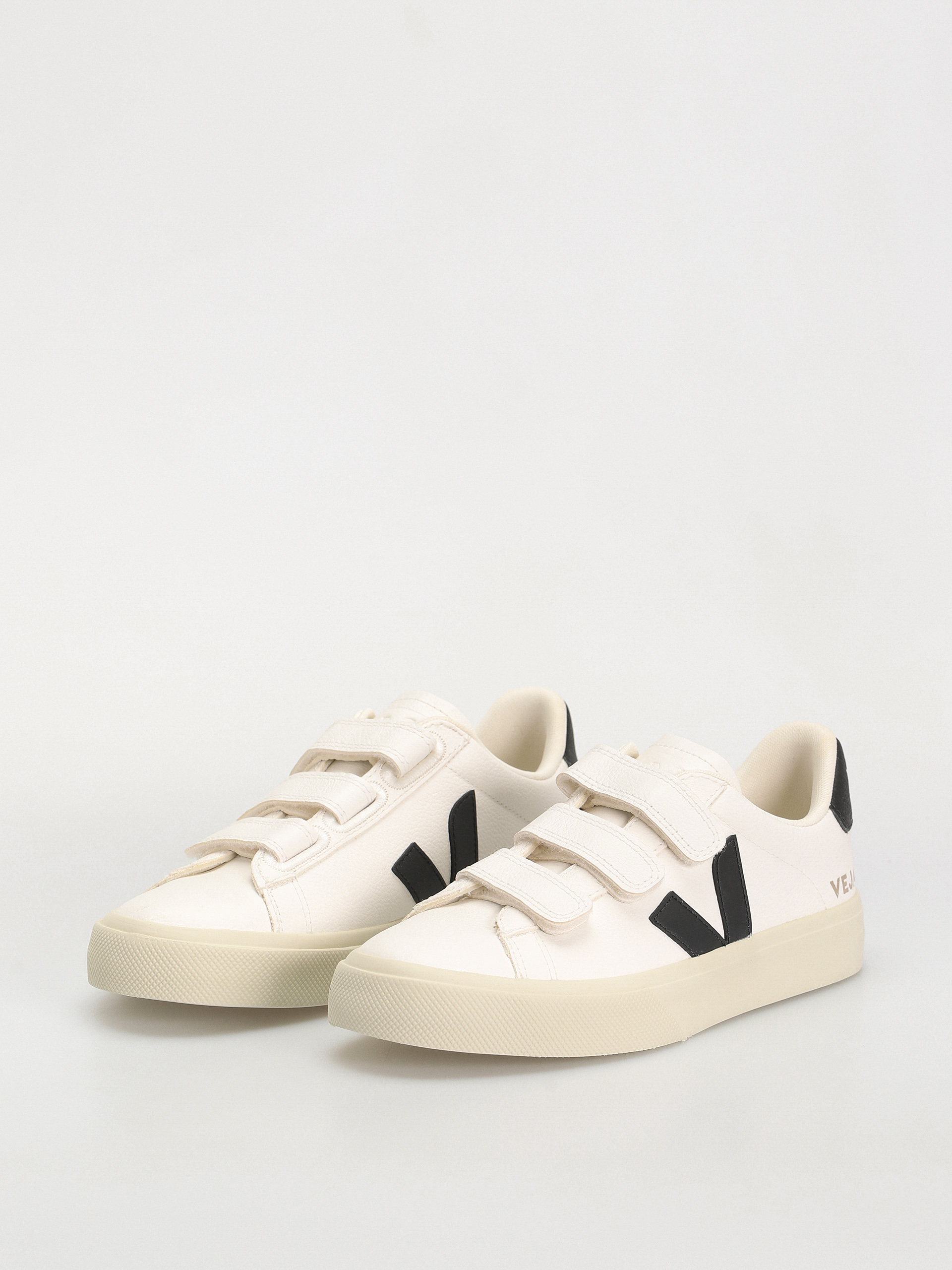 Buty Veja Recife Logo Wmn (extra white black)