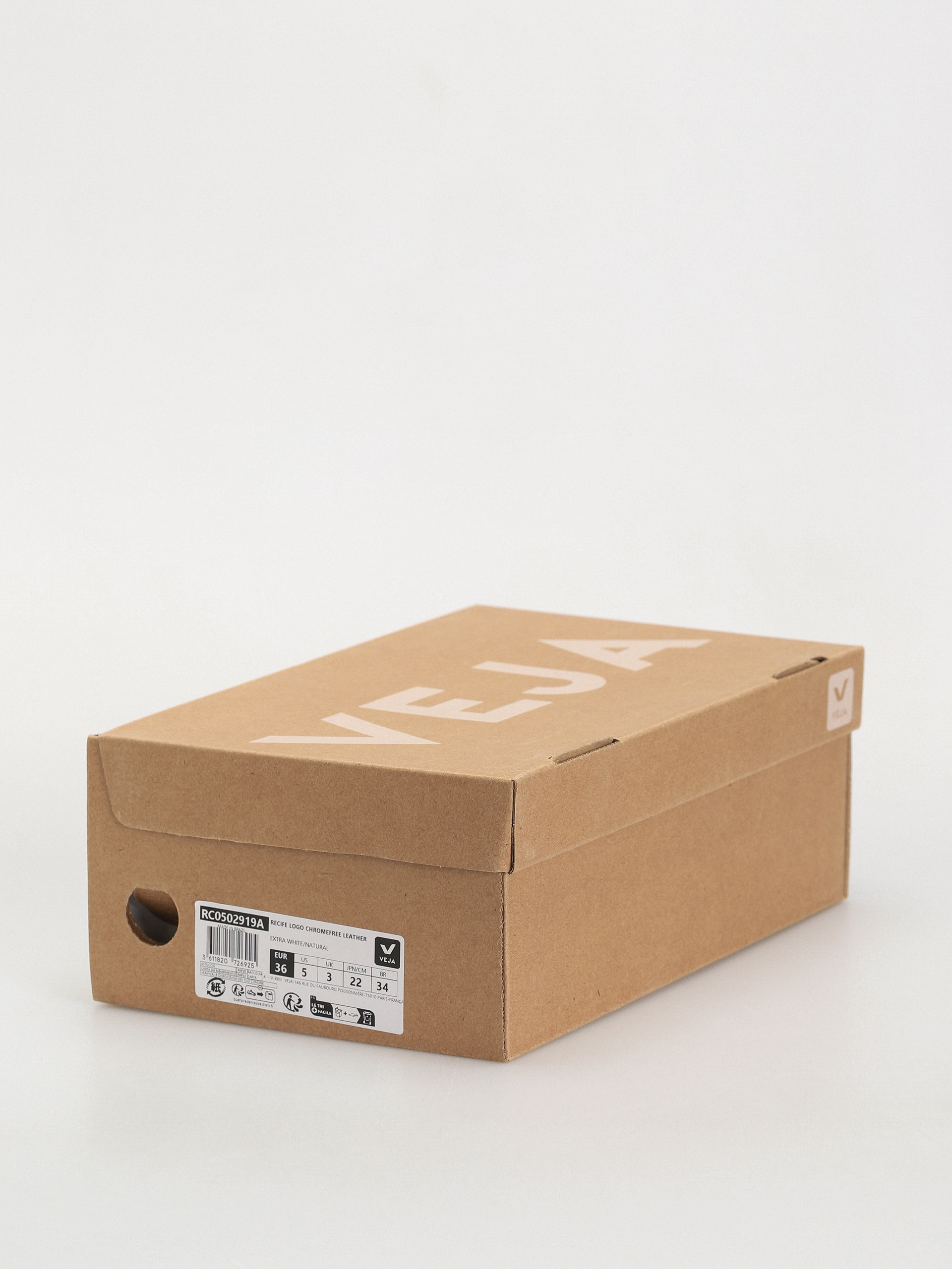 Buty Veja Recife Logo Wmn (extra white natural)