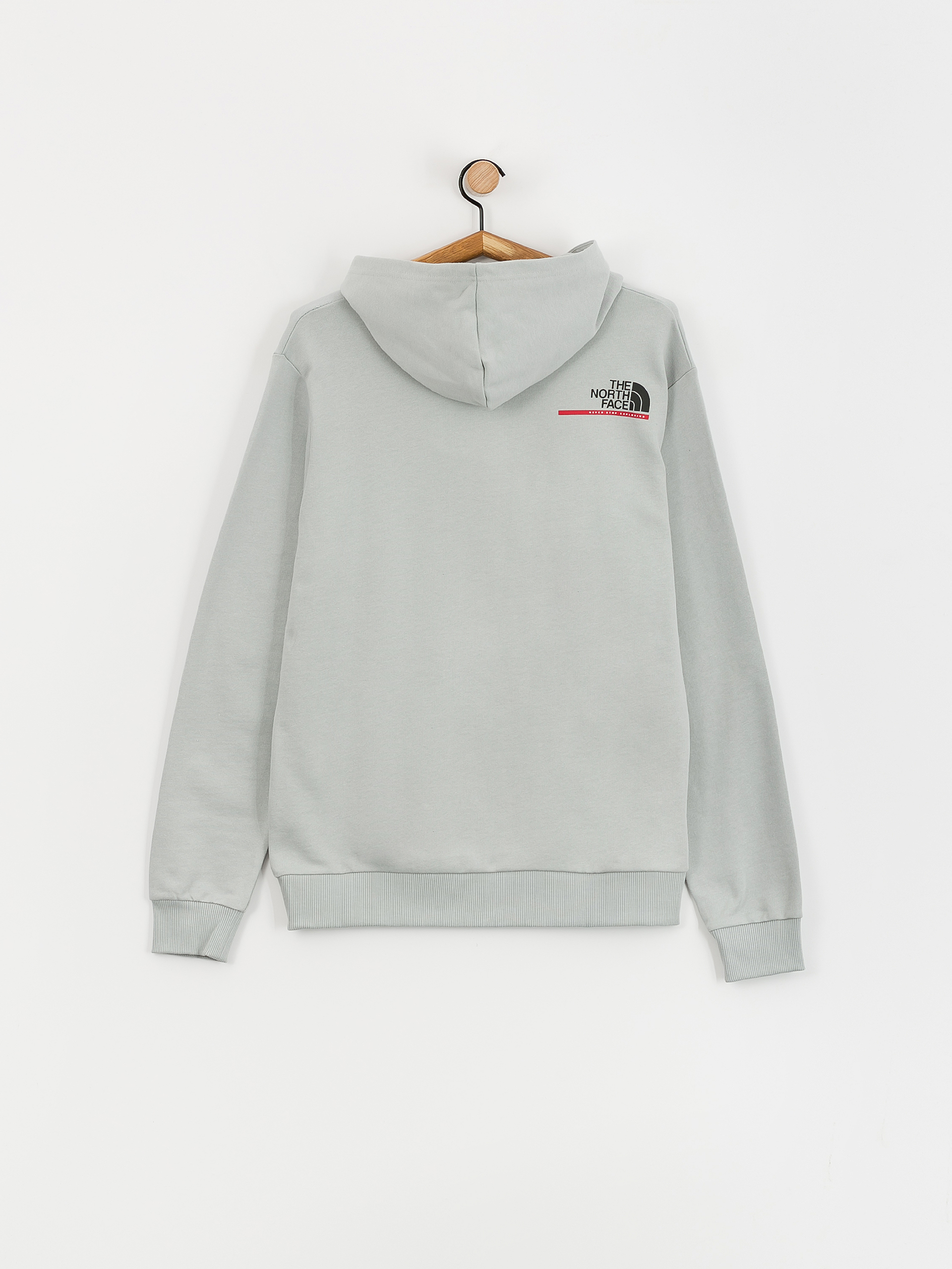 Bluza z kapturem The North Face Tnf Est 1966 HD (high rise grey)