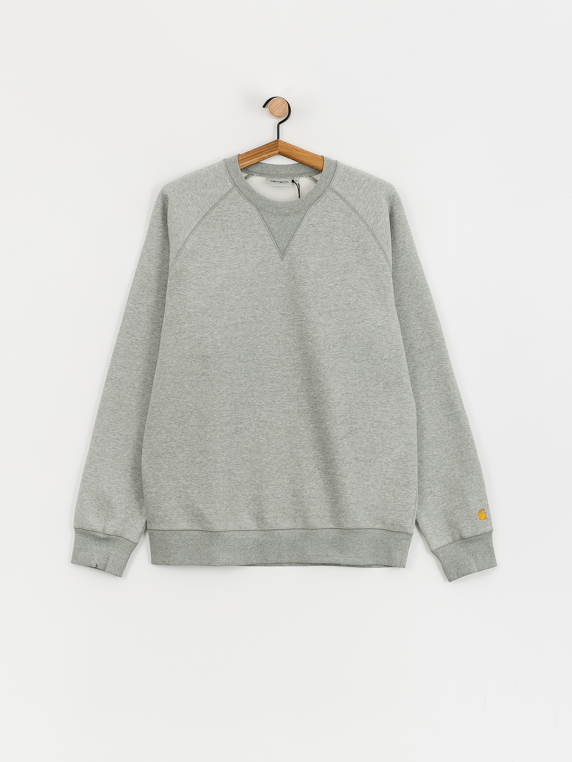 Bluza Carhartt WIP Chase (grey heather/gold)
