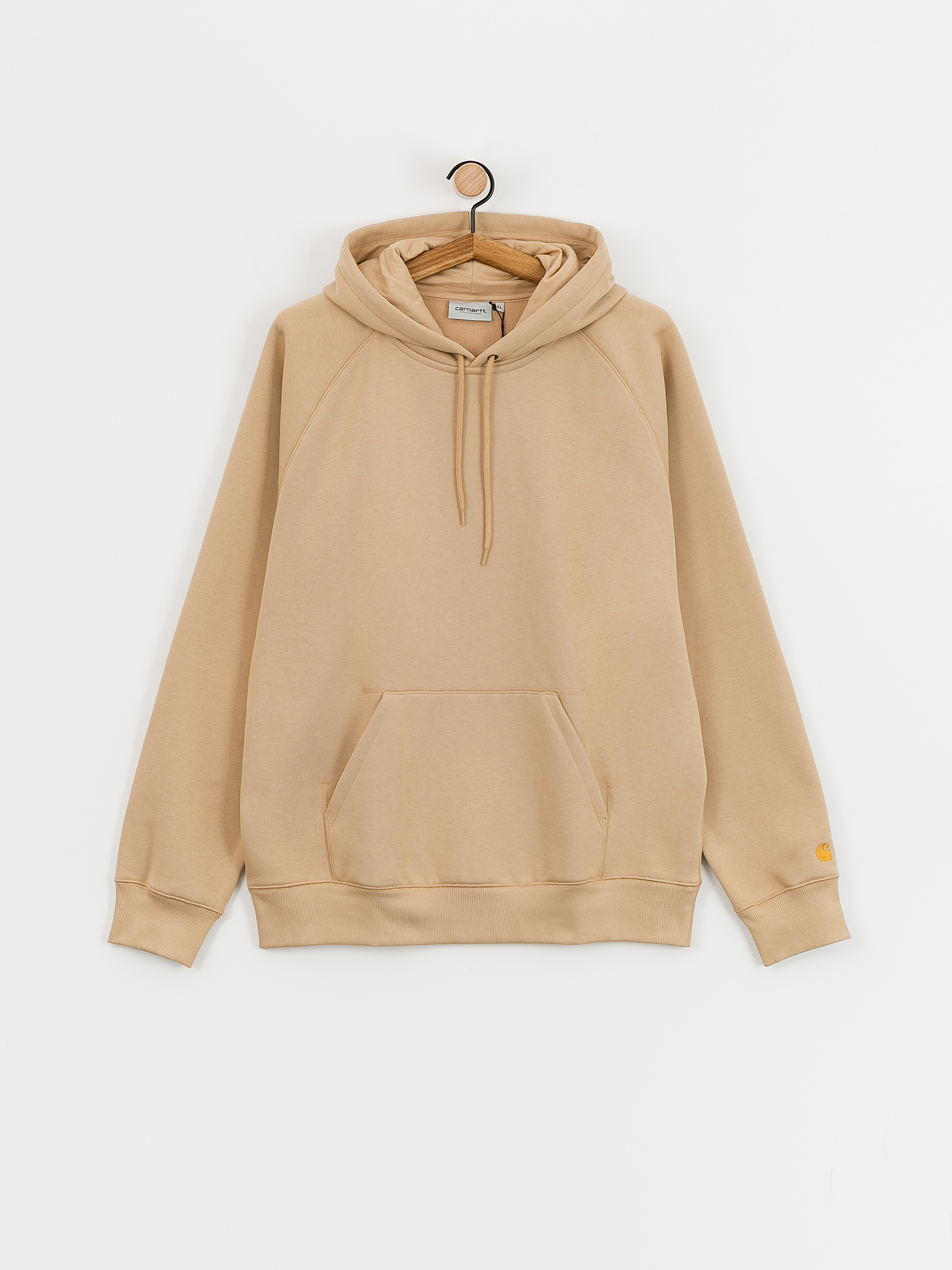 Bluza z kapturem Carhartt WIP Chase HD (sable/gold)
