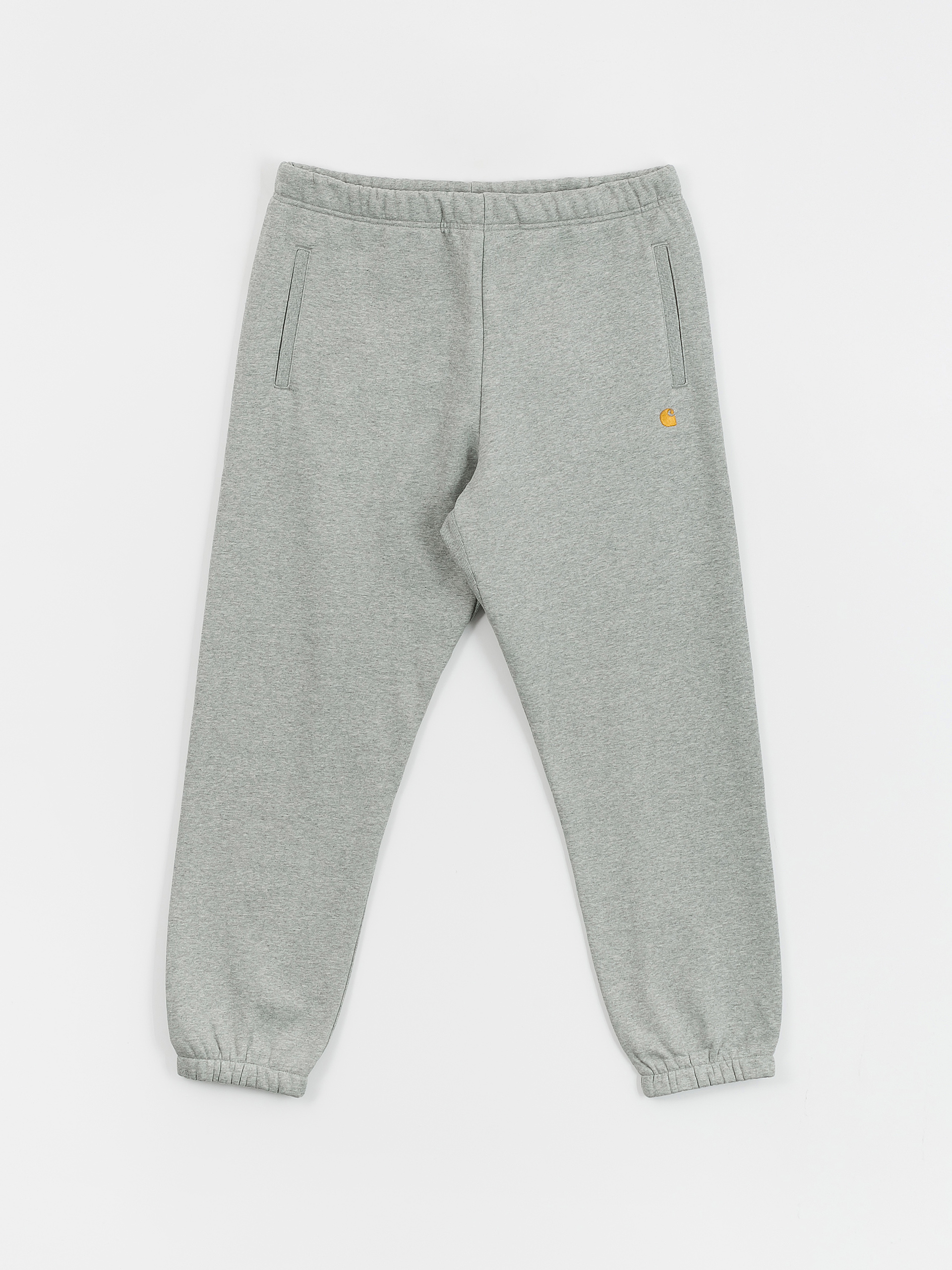 Spodnie Carhartt WIP Chase (grey heather/gold)