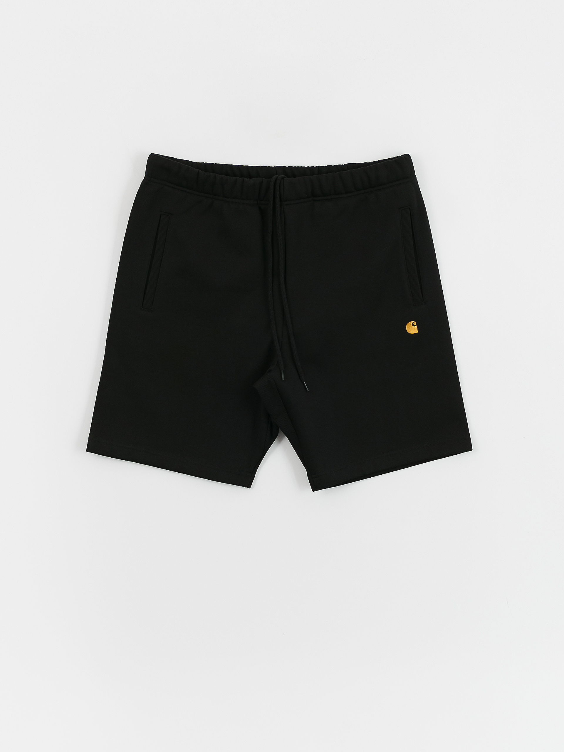 Szorty Carhartt WIP Chase (black/gold)