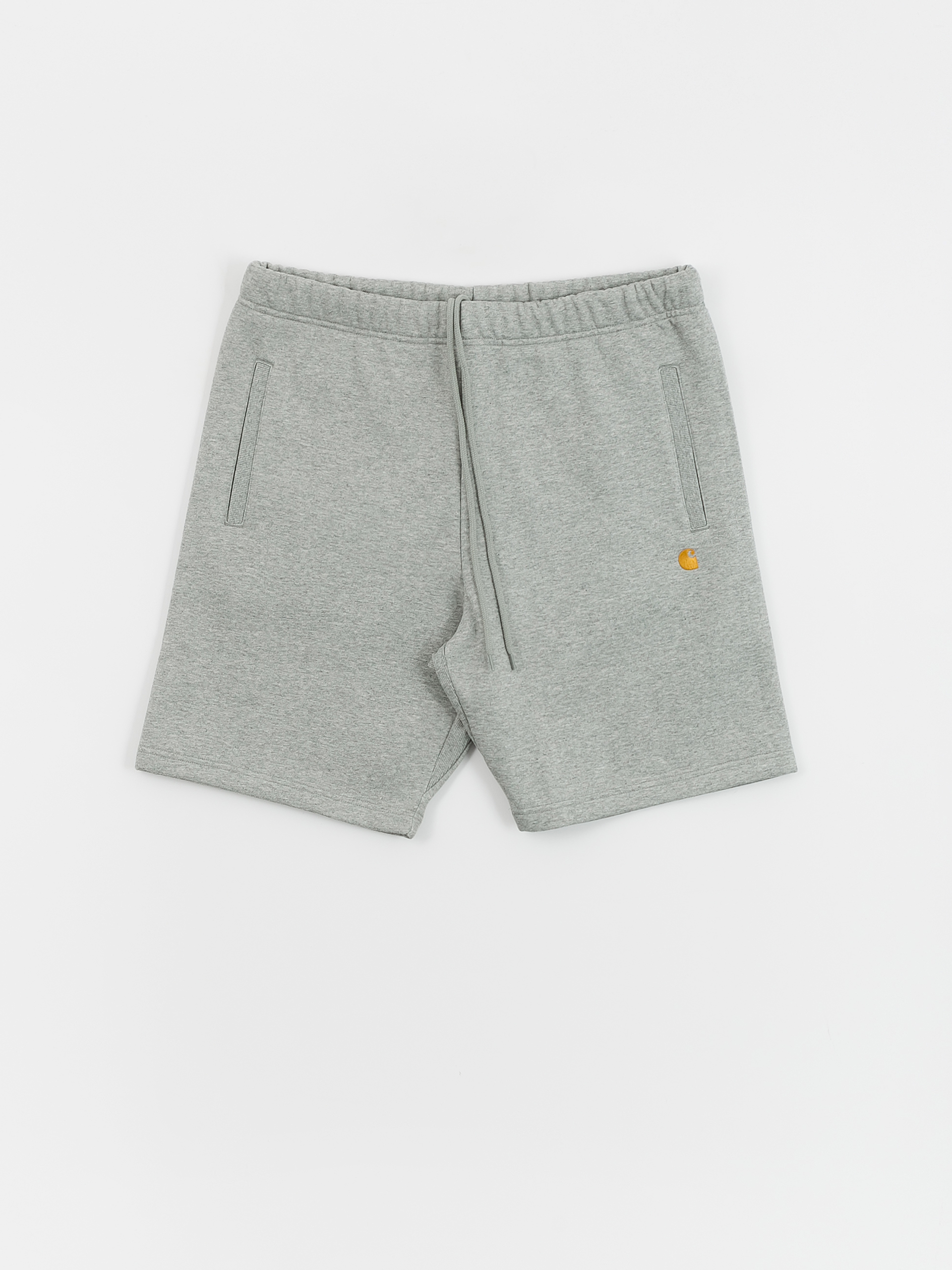 Szorty Carhartt WIP Chase (grey heather/gold)