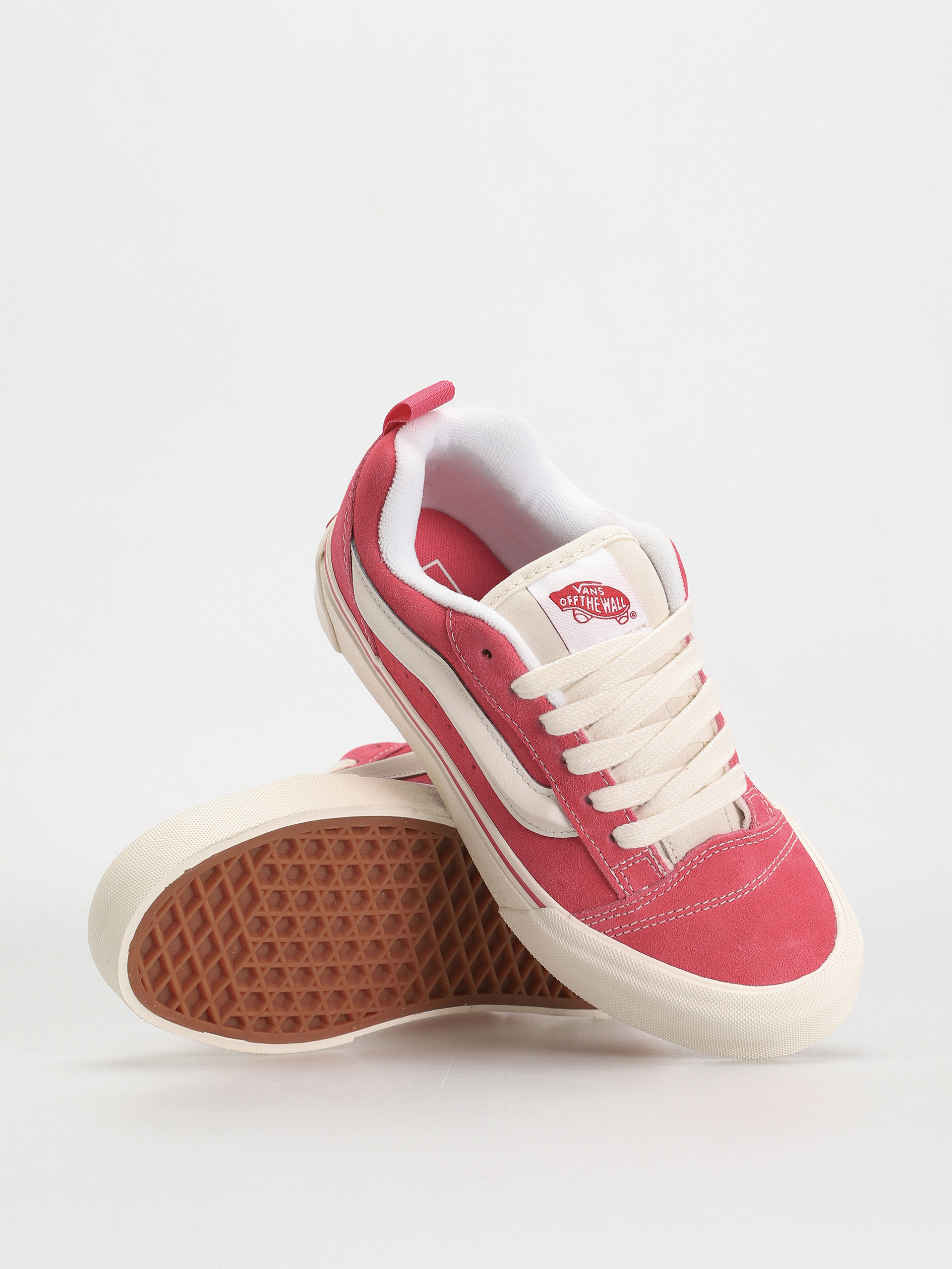 Buty Vans Knu Skool (retro color pink/true white)