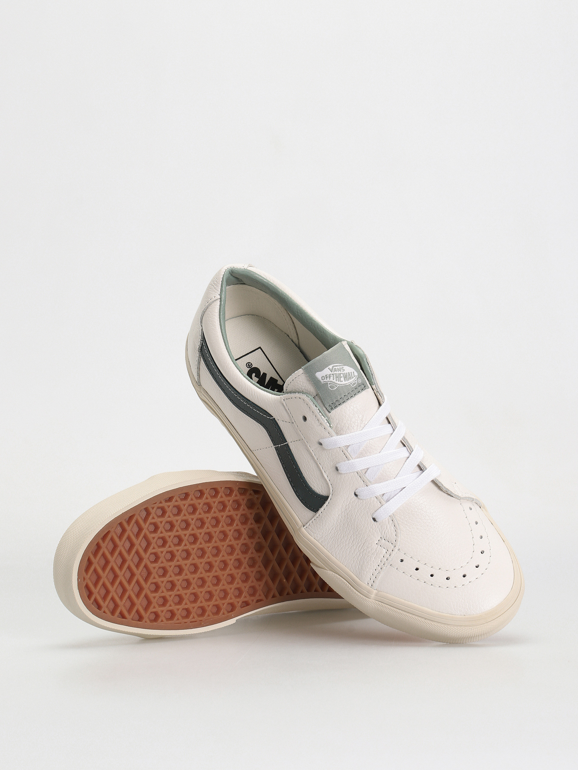 Buty Vans Sk8 Low (premium leather green gables)