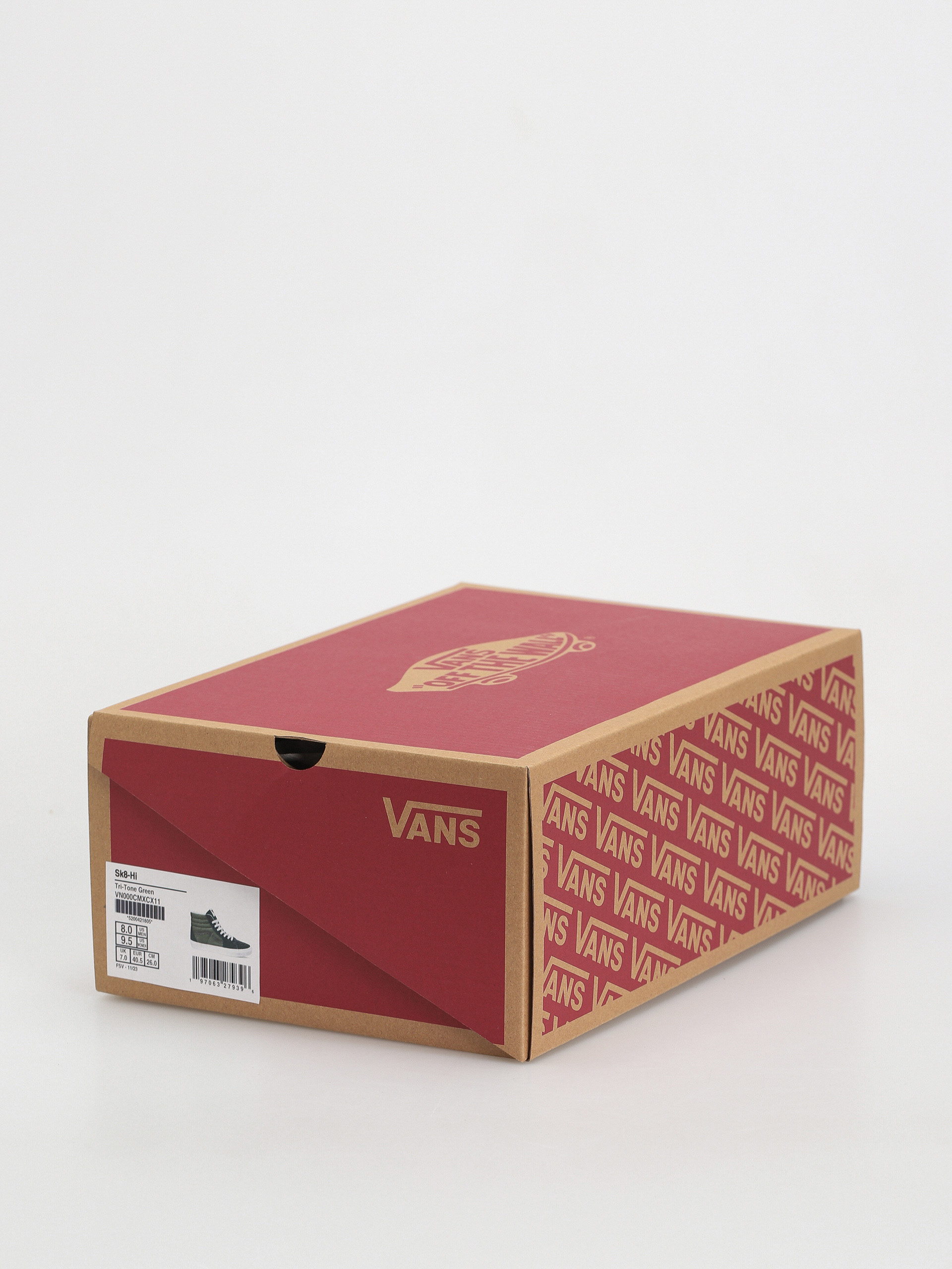 Buty Vans Sk8 Hi (tri-tone green)