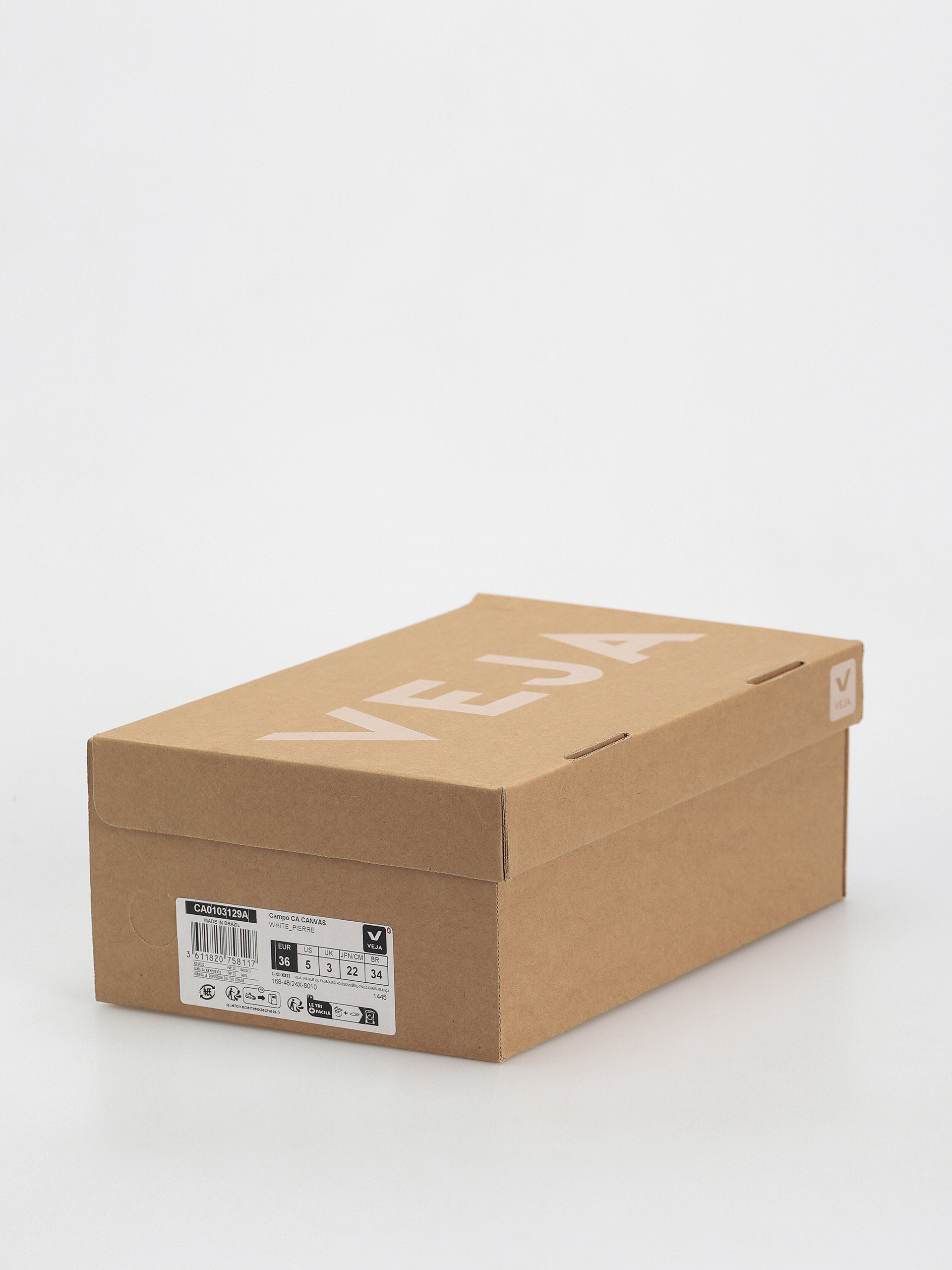 Buty Veja Campo Canvas Wmn (white pierre)