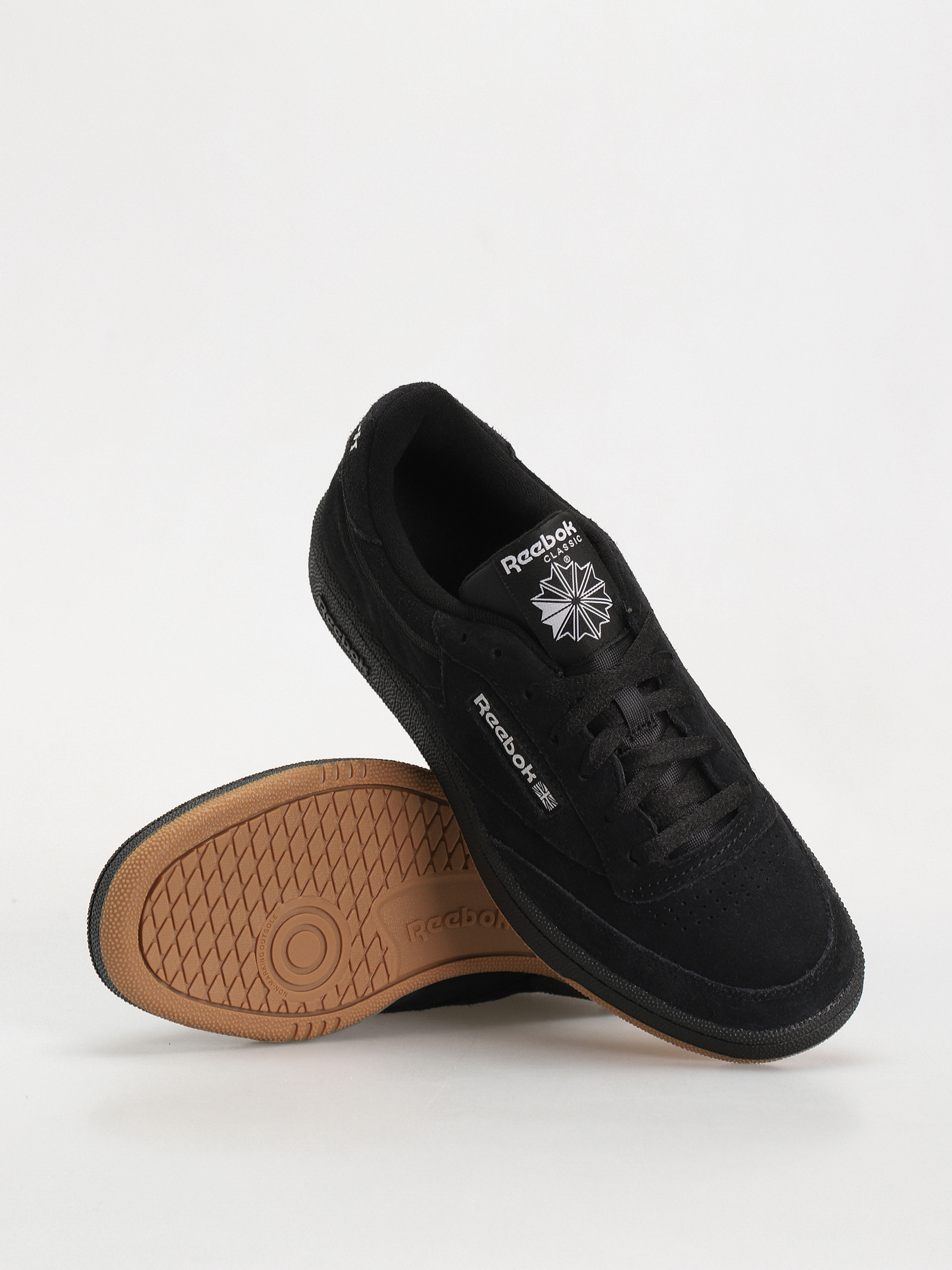 Buty Reebok Club C 85 (cblack/ftwwht/rbkle3)