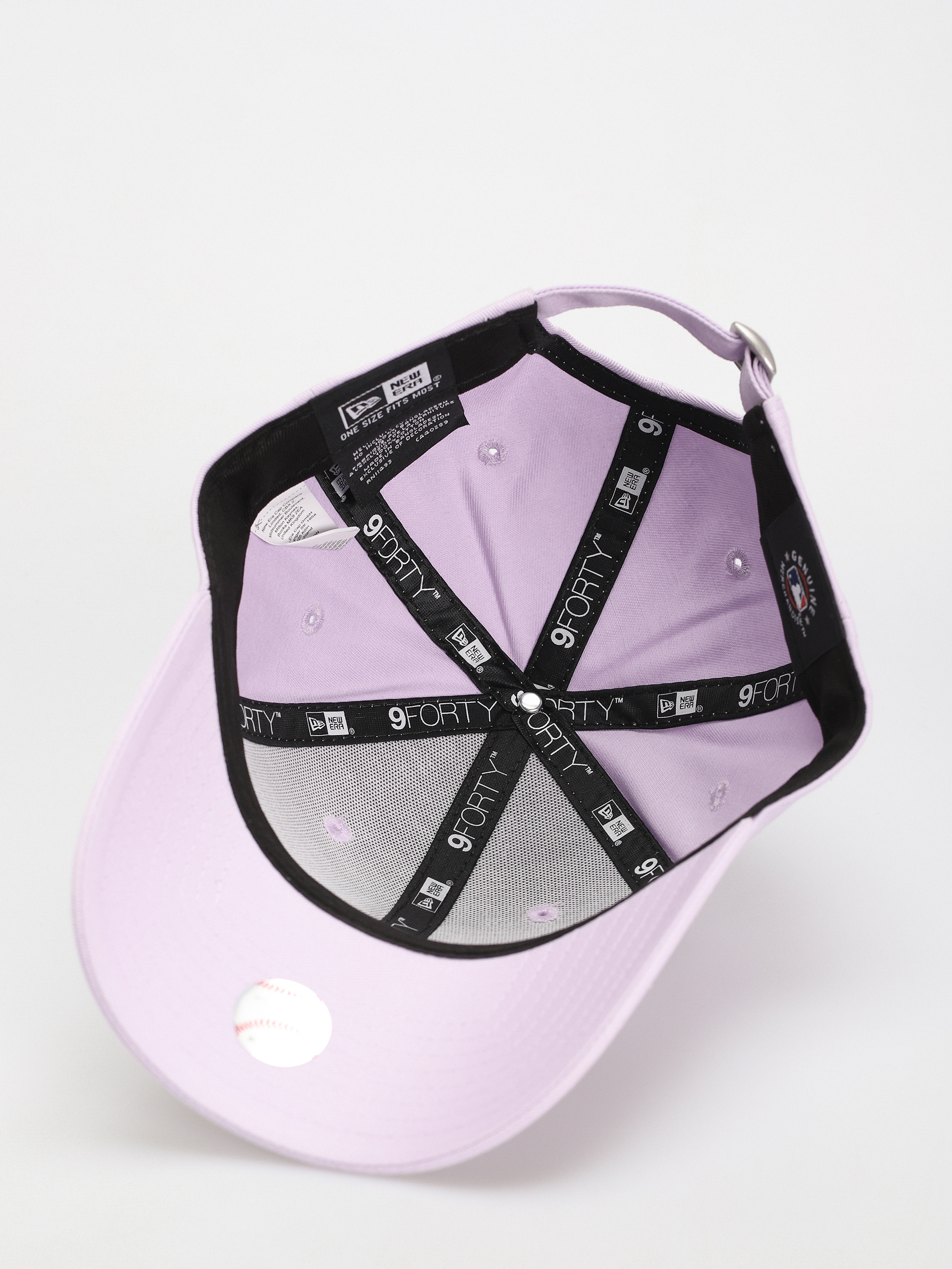 Czapka z daszkiem New Era League Essential 9Forty New York Yankees Wmn (purple)