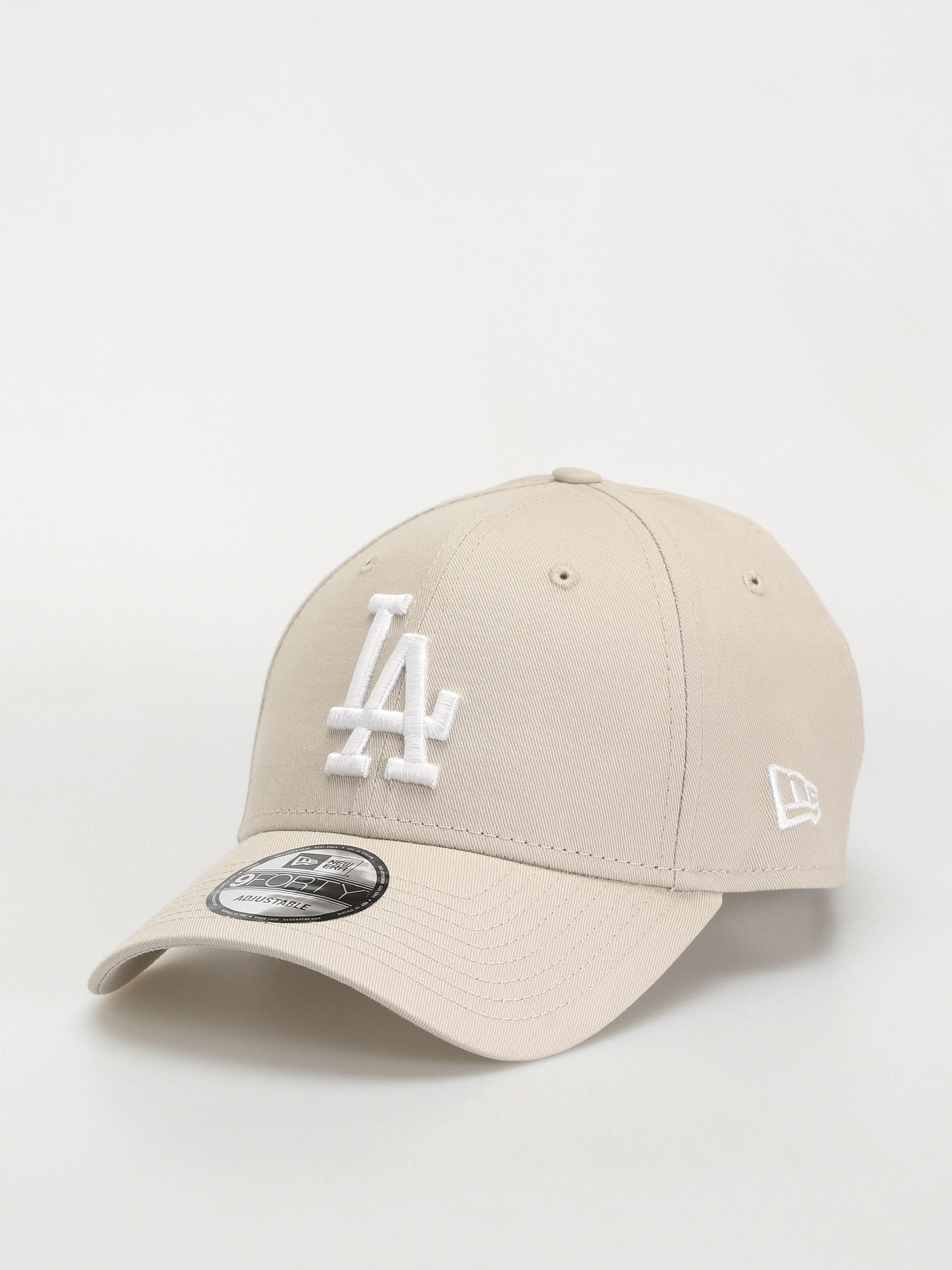 Czapka z daszkiem New Era Side Patch 9Forty Los Angeles Dodgers (stone/white)