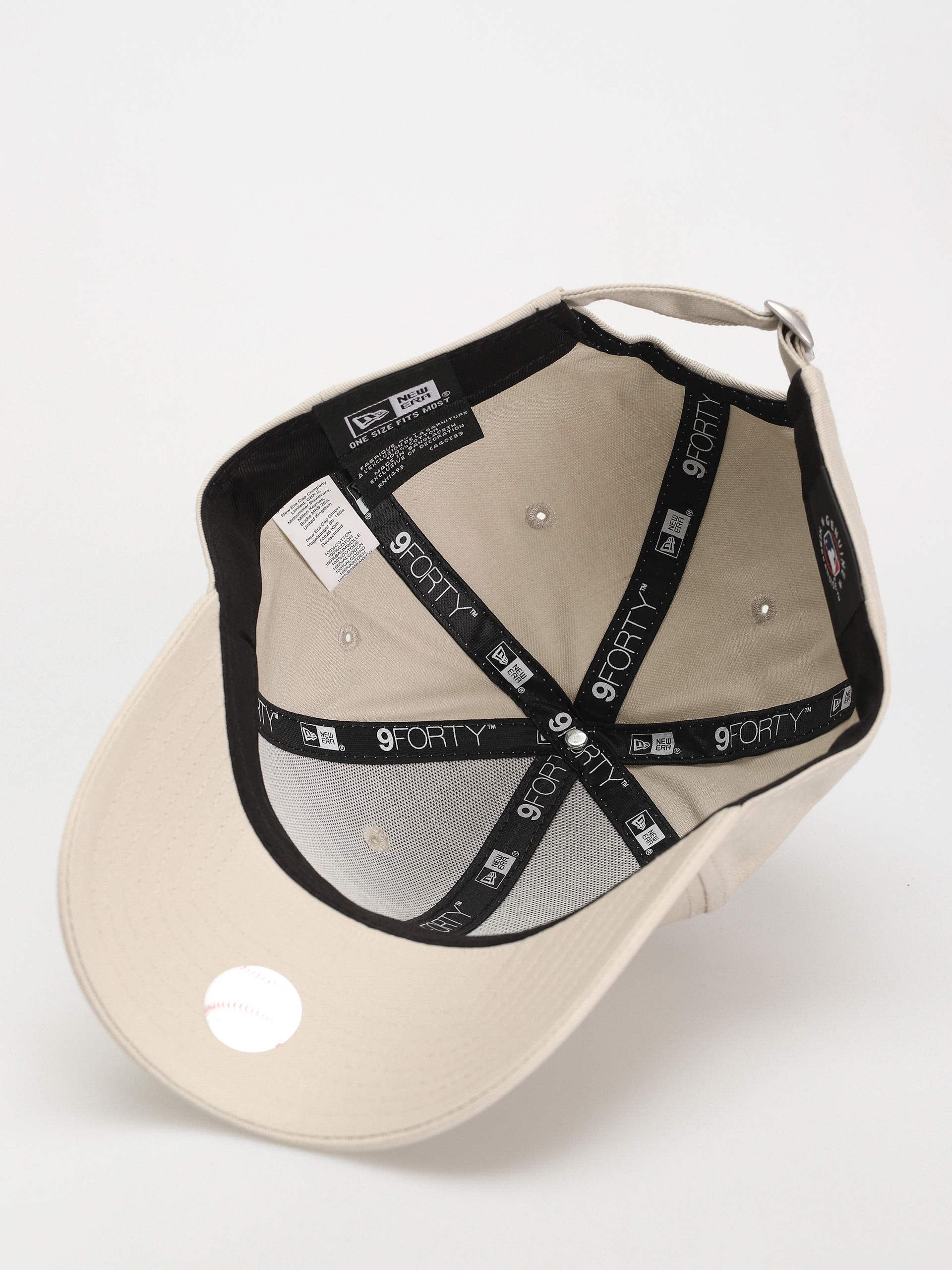 Czapka z daszkiem New Era Team Outline 9Forty New York Yankees (stone)