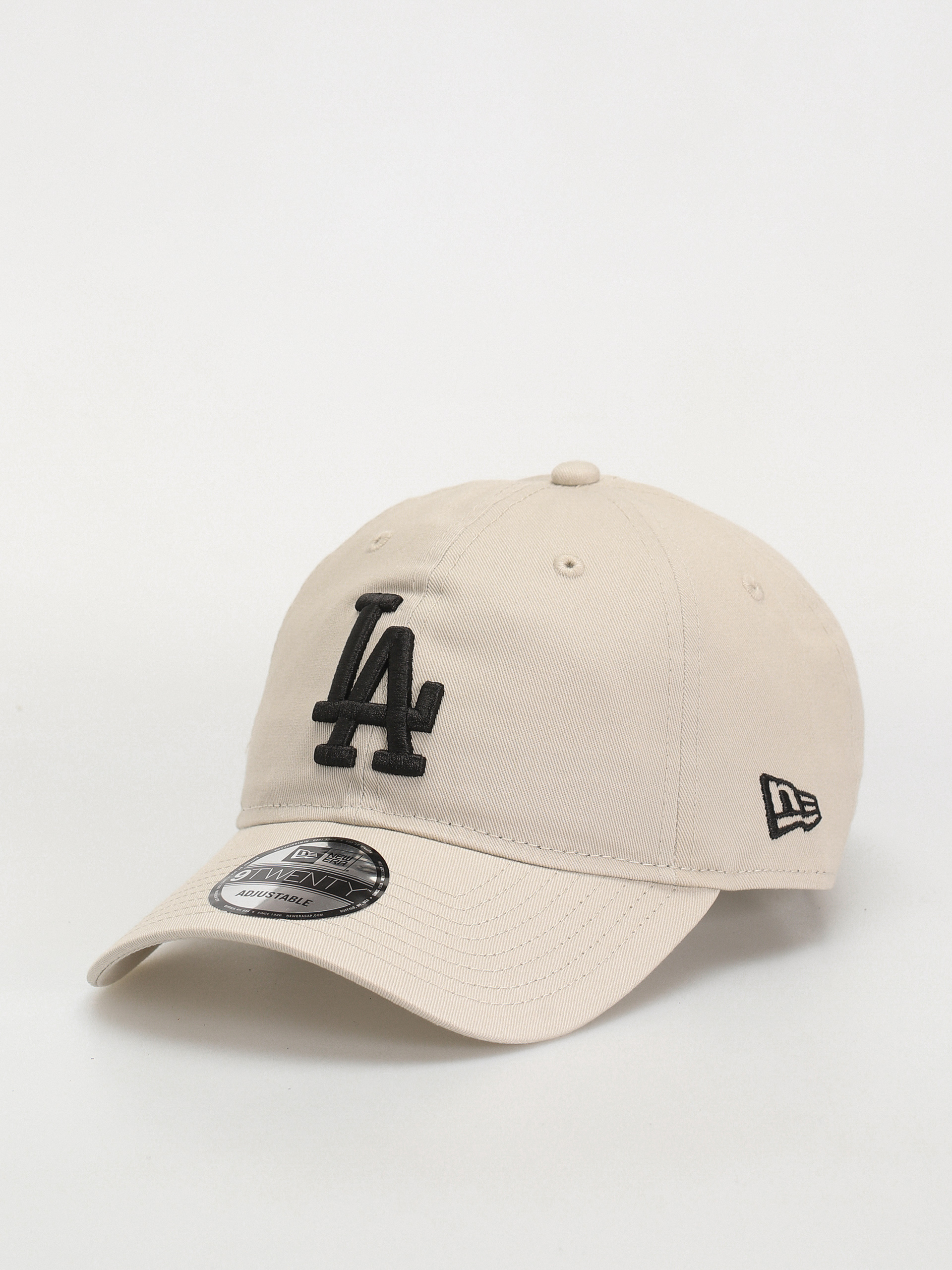 Czapka z daszkiem New Era League Essential 9Twenty Los Angeles Dodgers (stone/black)