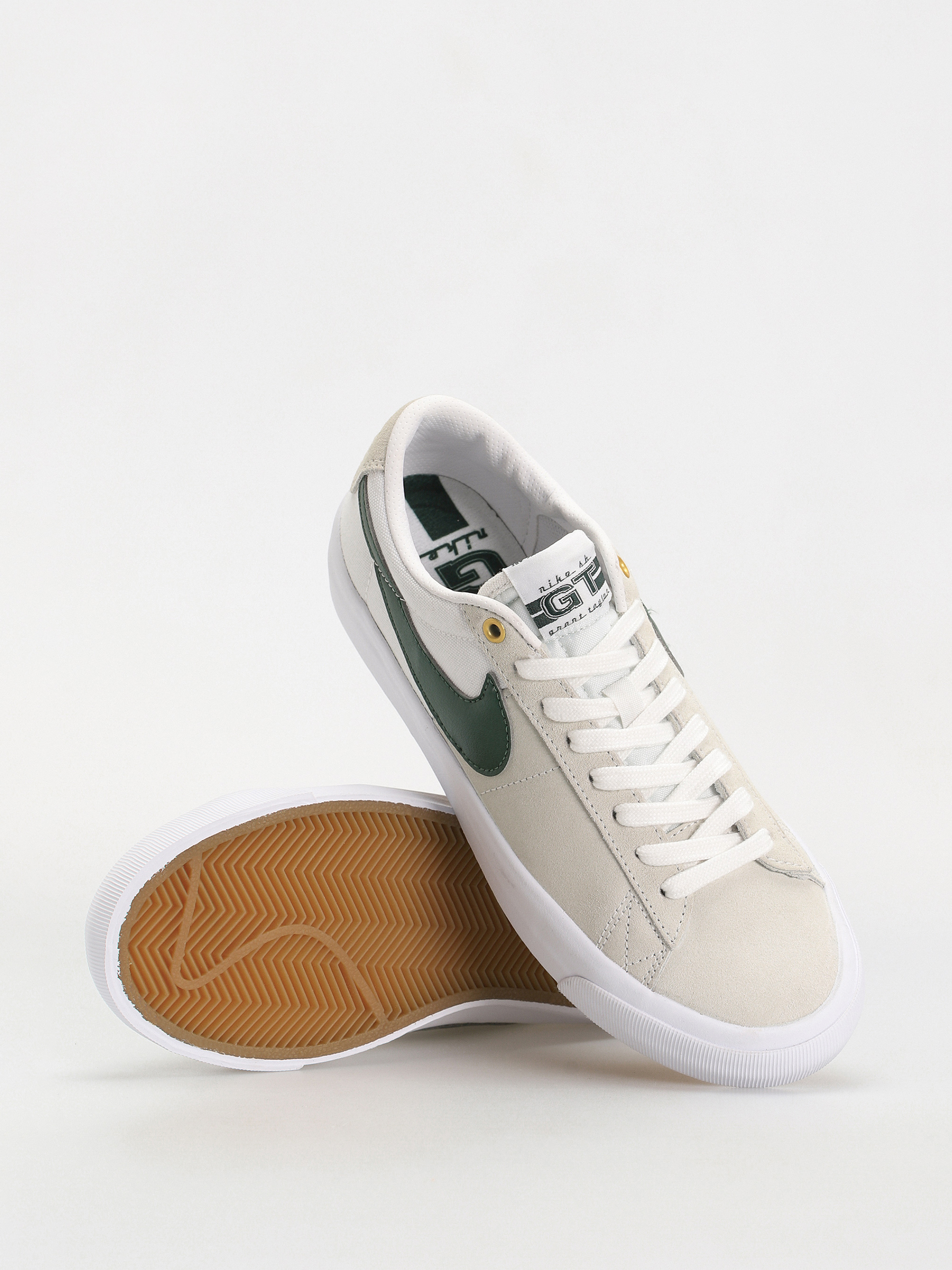 Buty Nike SB Zoom Blazer Low Pro Gt (white/fir white gum light brown)