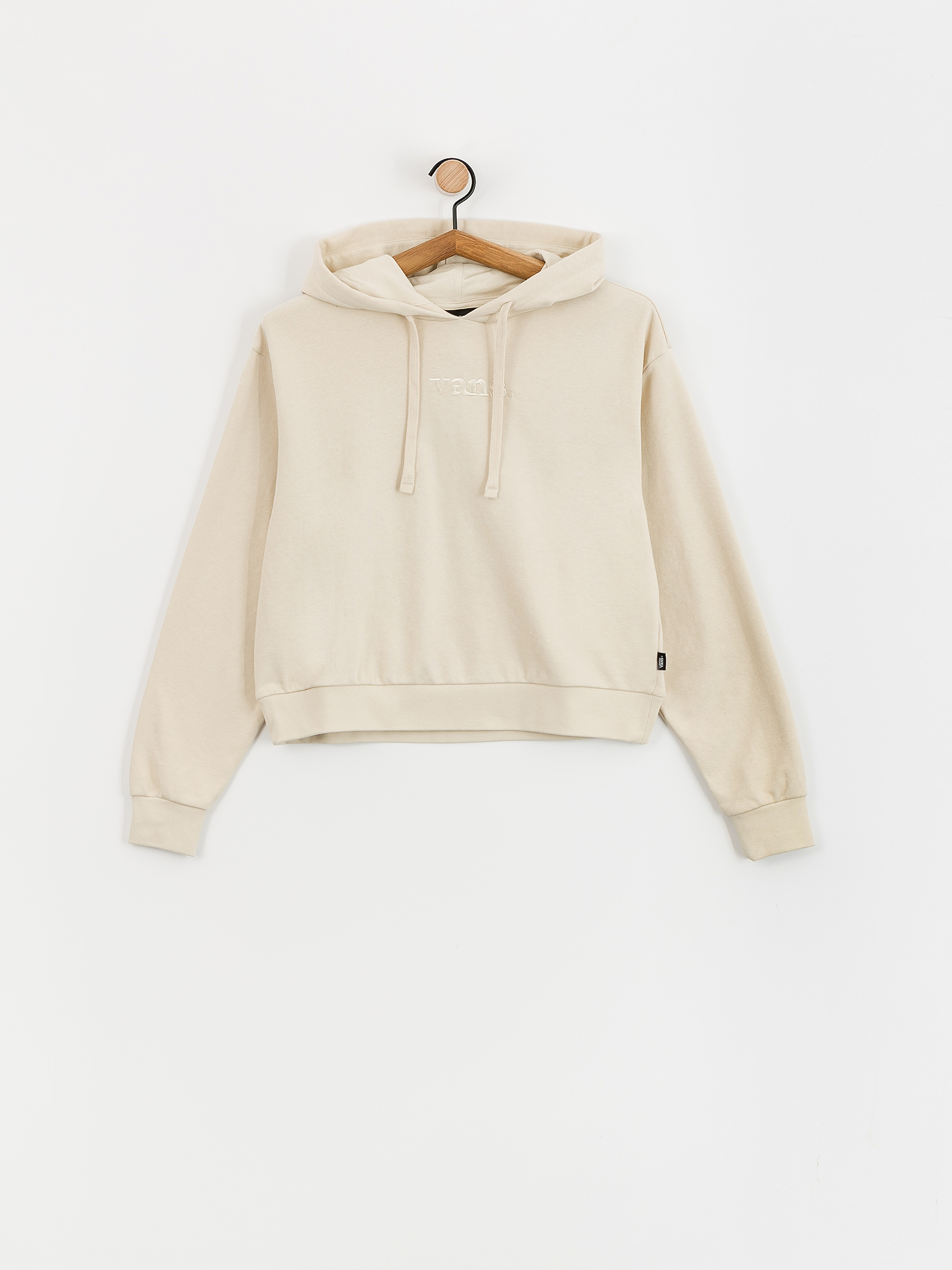 Bluza z kapturem Vans W Essential Ft Rlx HD Wmn (oatmeal)