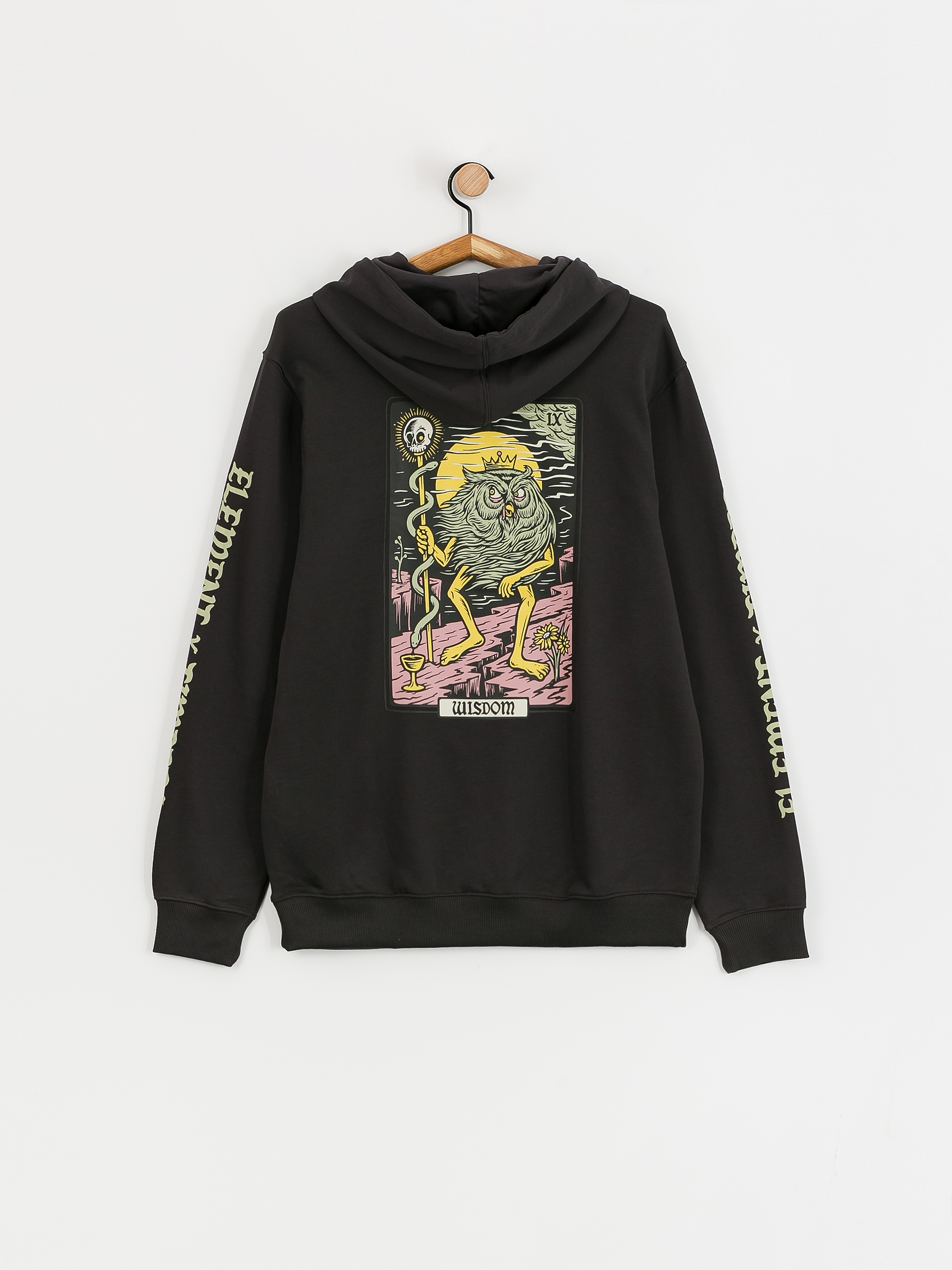 Bluza z kapturem Element Timber Wisdom HD (off black)