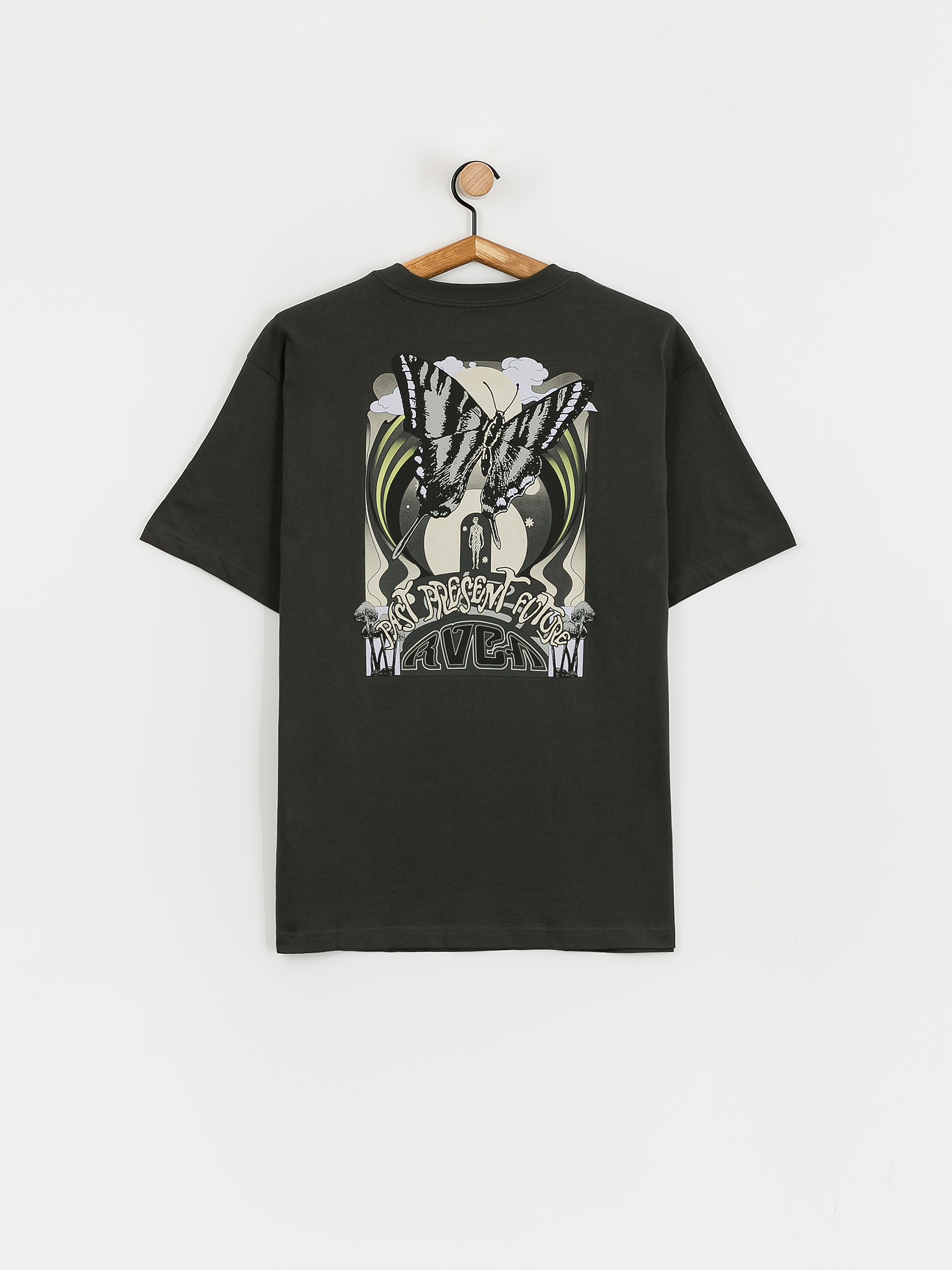 T-shirt RVCA Fly High (pirate black)