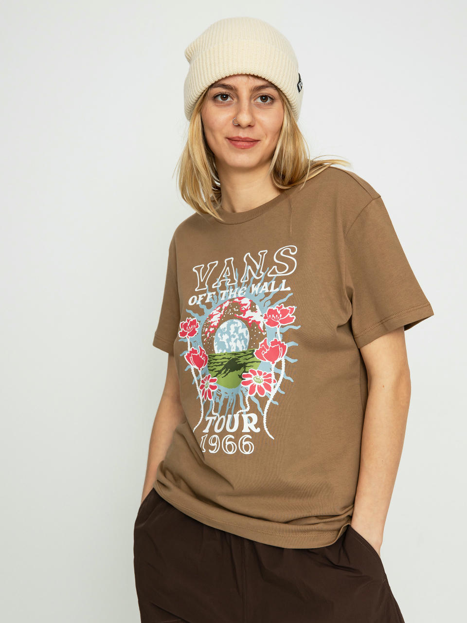 T-shirt Vans Yesterdays Bff Wmn (otter)