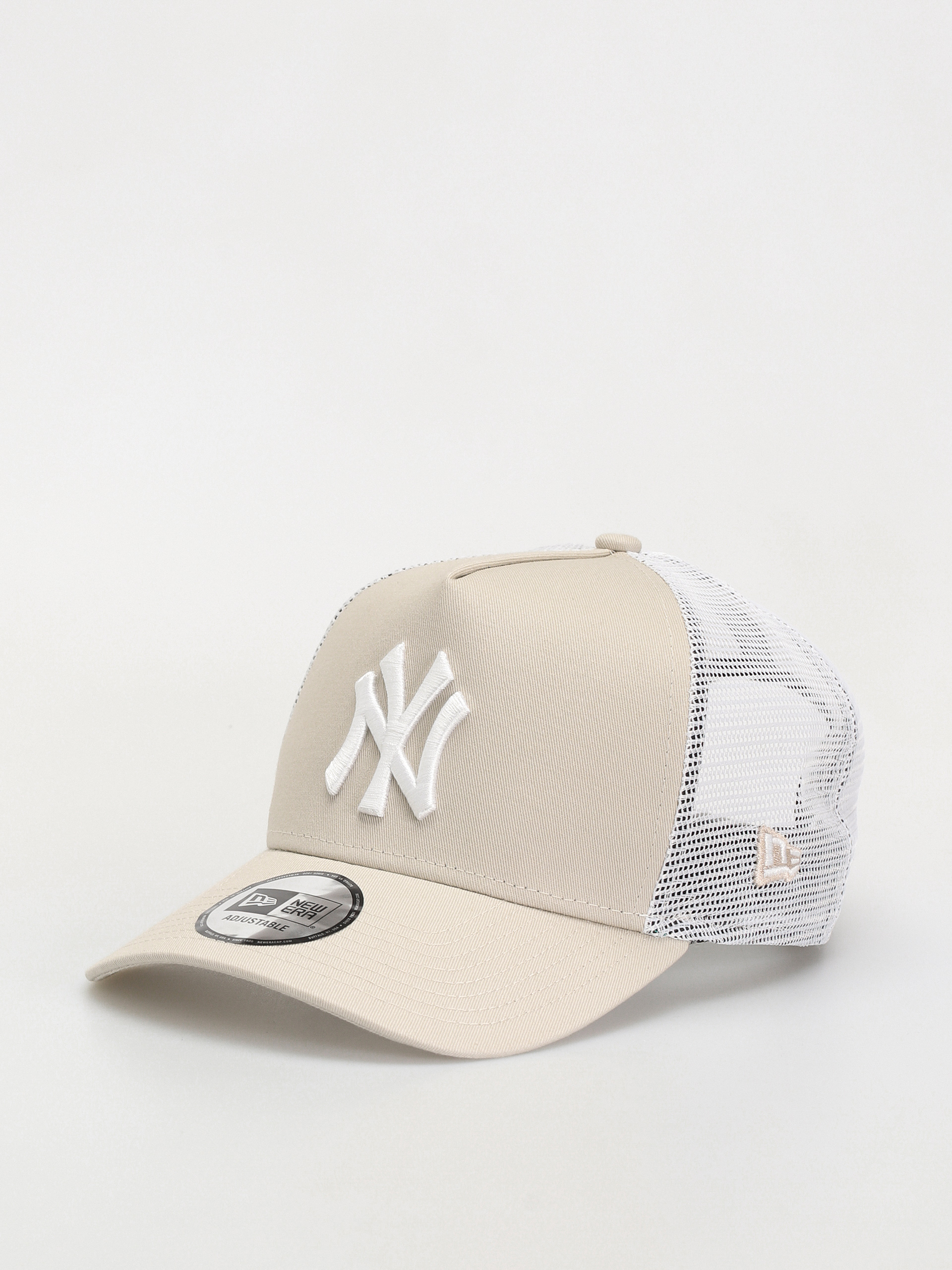 Czapka z daszkiem New Era League Essential 9Forty Af Trucker New York Yankees (stone/white)