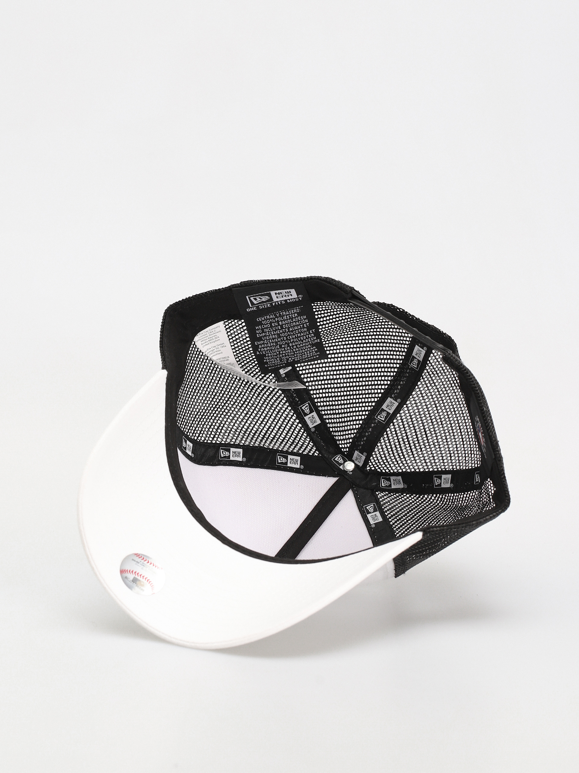 Czapka z daszkiem New Era League Essential Trucker Chicago White Sox (white/black)
