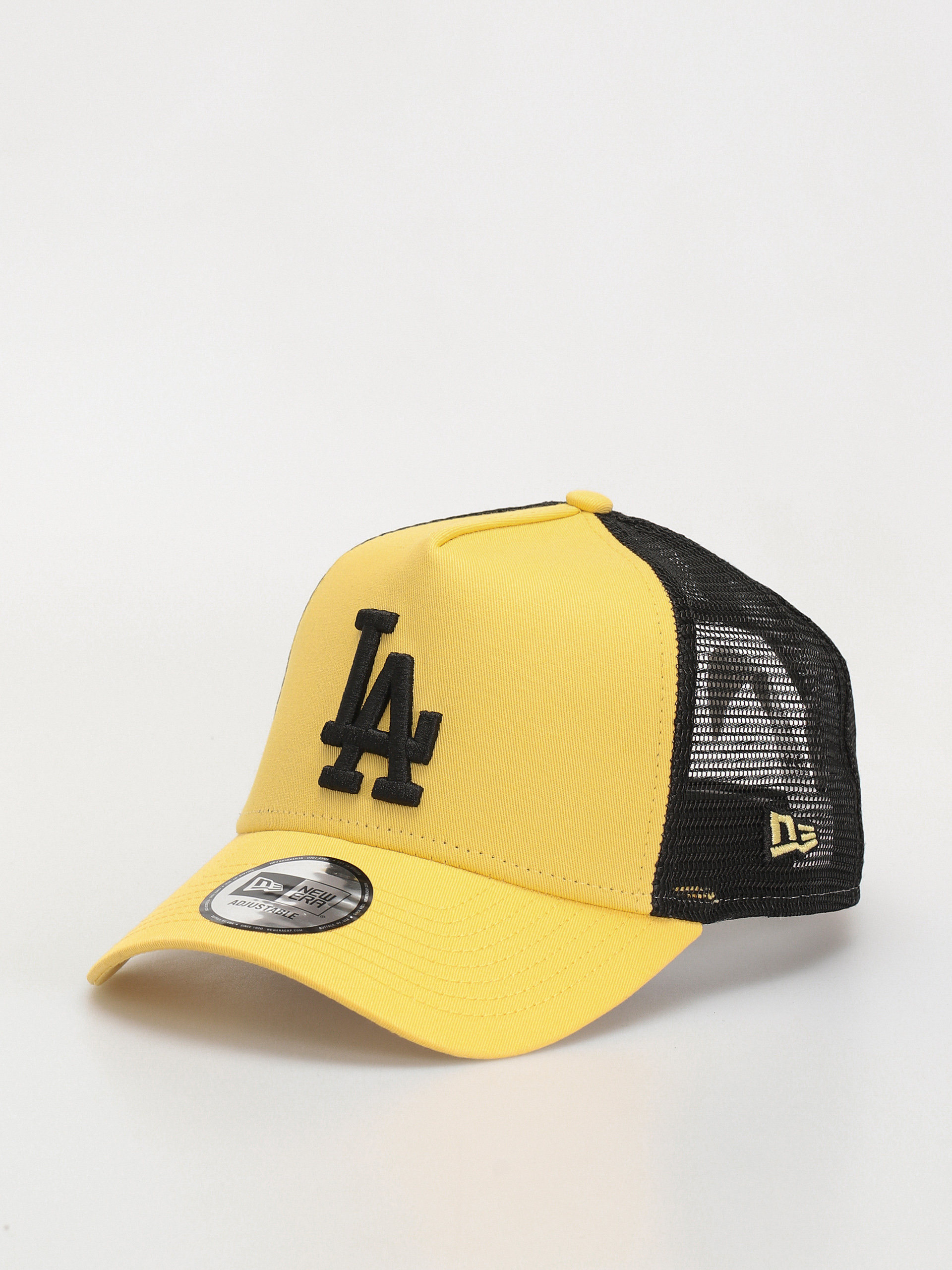 Czapka z daszkiem New Era League Essential Trucker Los Angeles Dodgers (yellow/black)