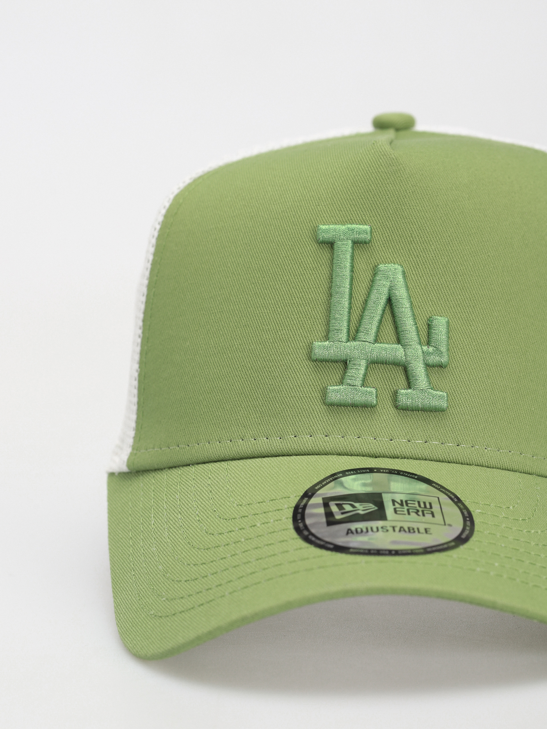 Czapka z daszkiem New Era League Essential Trucker Los Angeles Dodgers (green/white)