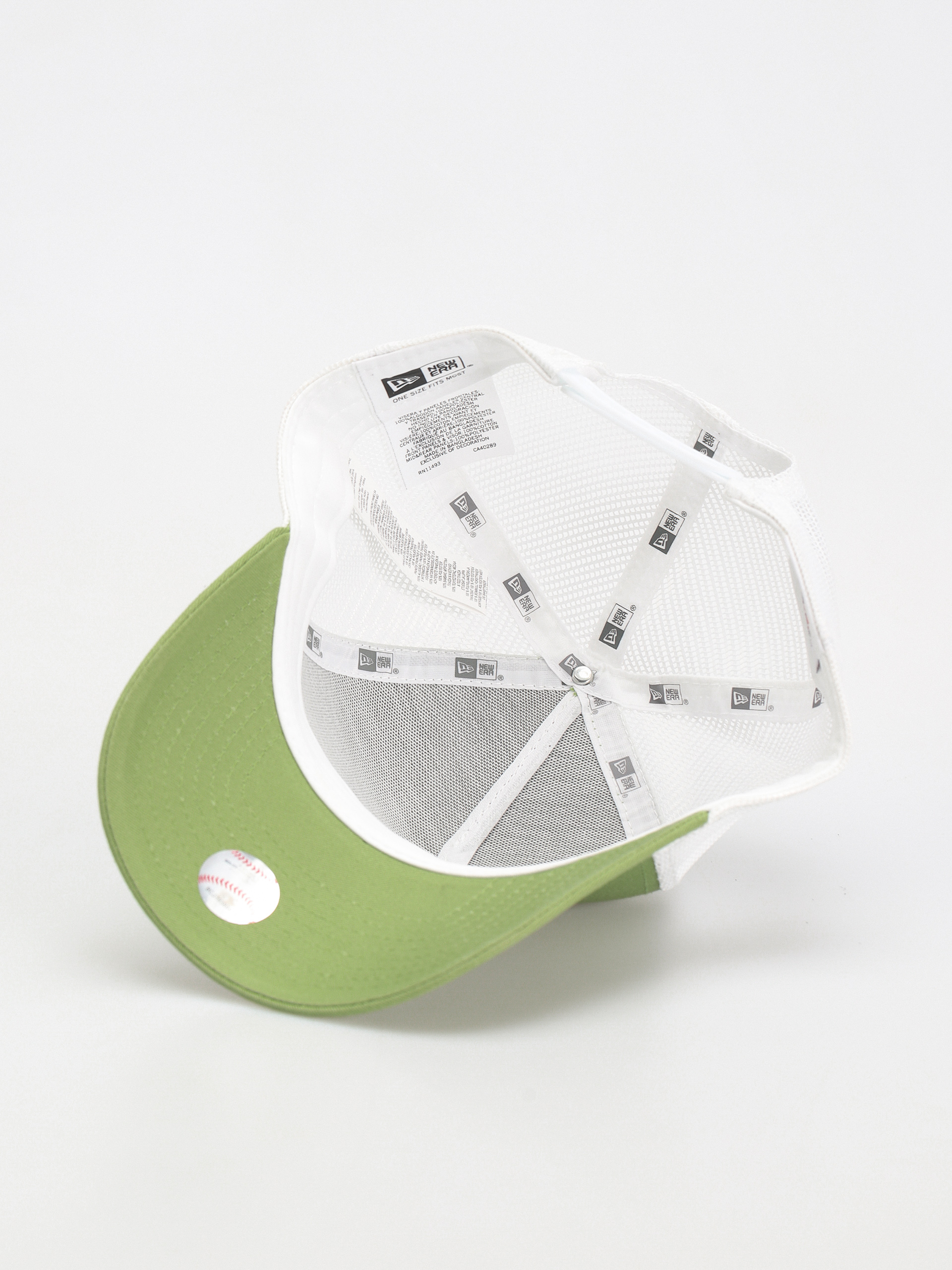 Czapka z daszkiem New Era League Essential Trucker Los Angeles Dodgers (green/white)