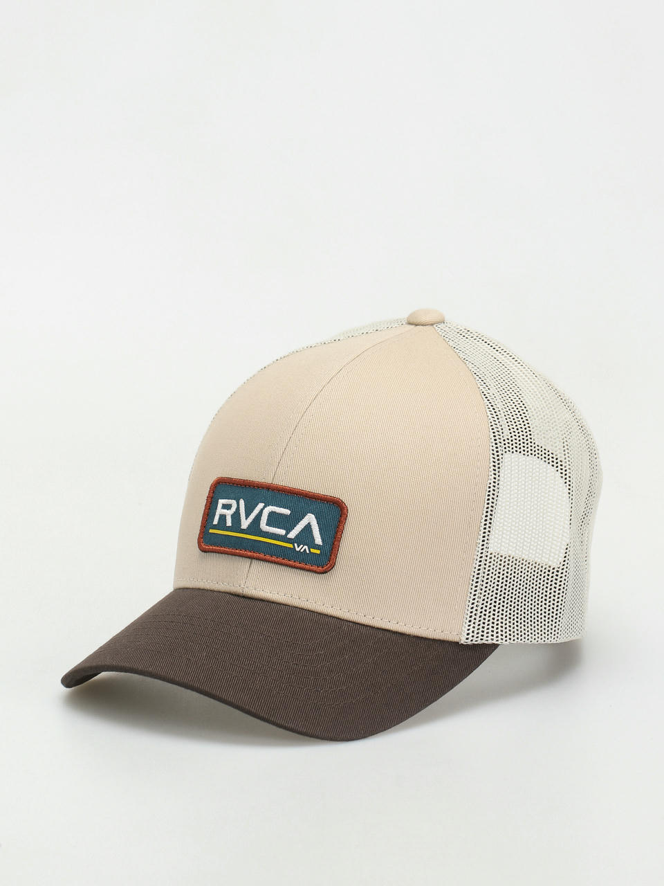 Czapka z daszkiem RVCA Ticket Trucker III (dark khaki)